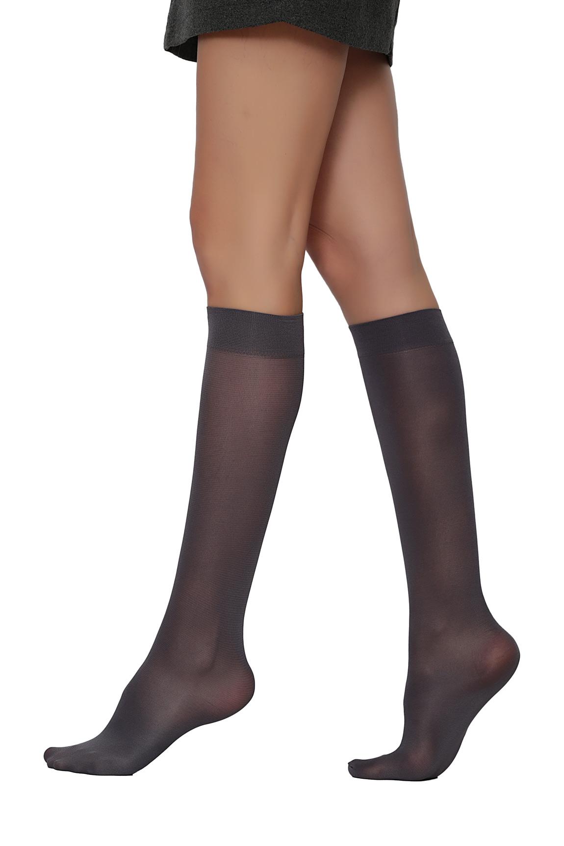 Mycro 50 Dizaltı Çorap K.GRİ