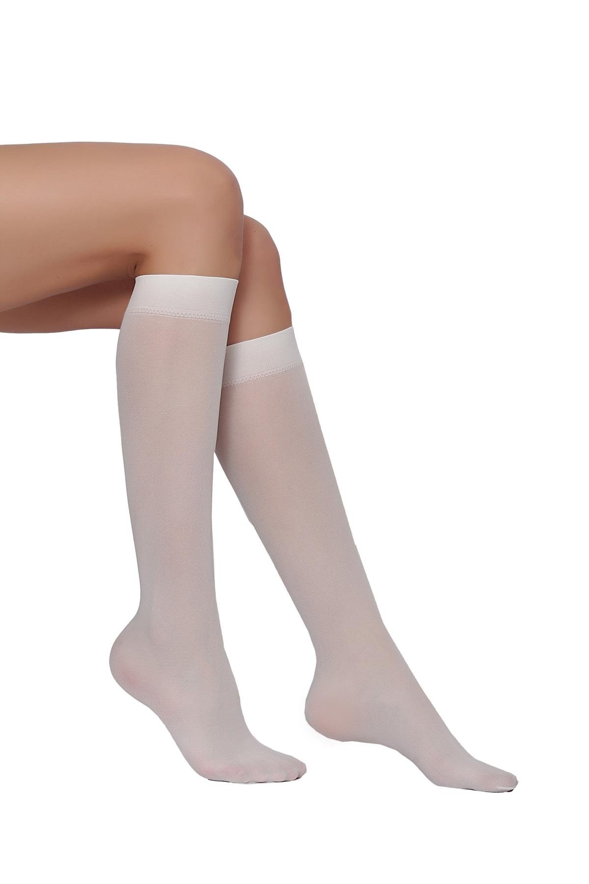 Mycro 50 Dizaltı Çorap KEMİK