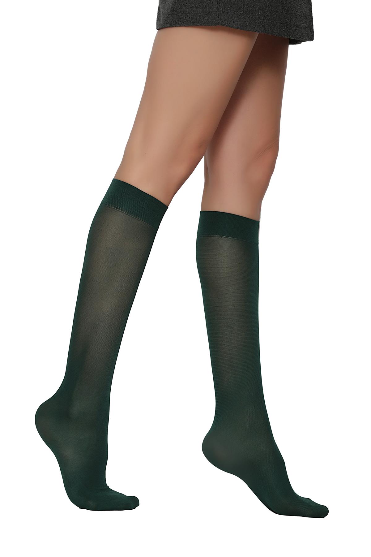 Mycro 50 Dizaltı Çorap NEFTİ YEŞİL