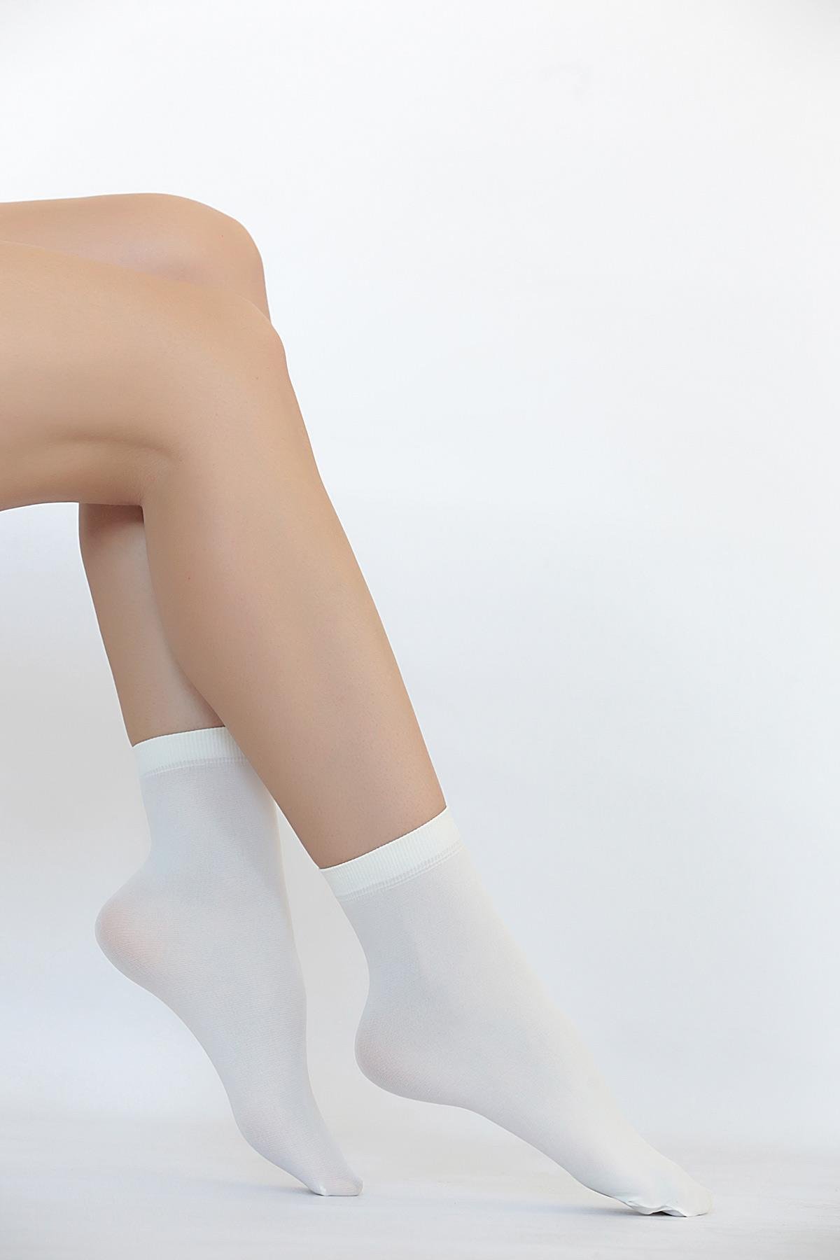 Mycro 50 Soket Çorap KEMİK