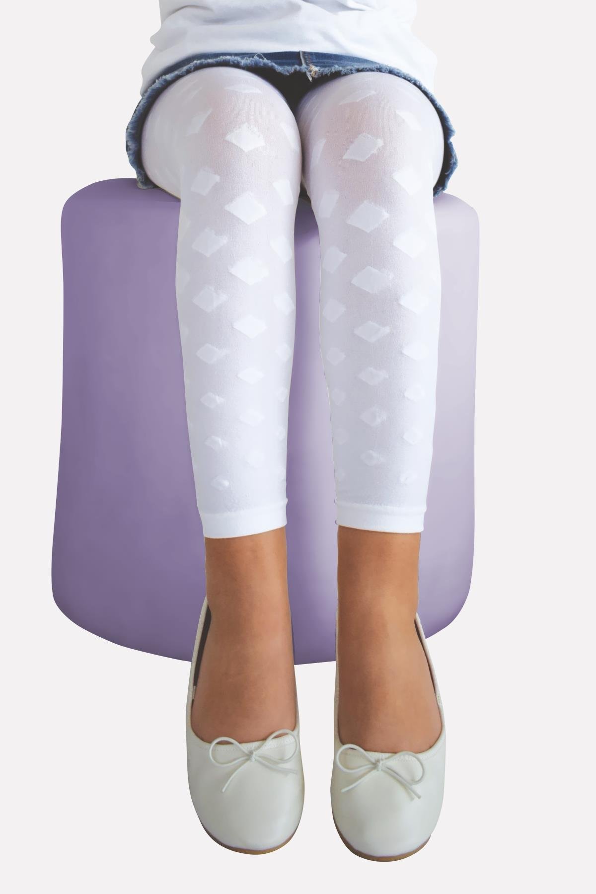 Optic Çocuk Tayt Çorap BEYAZ