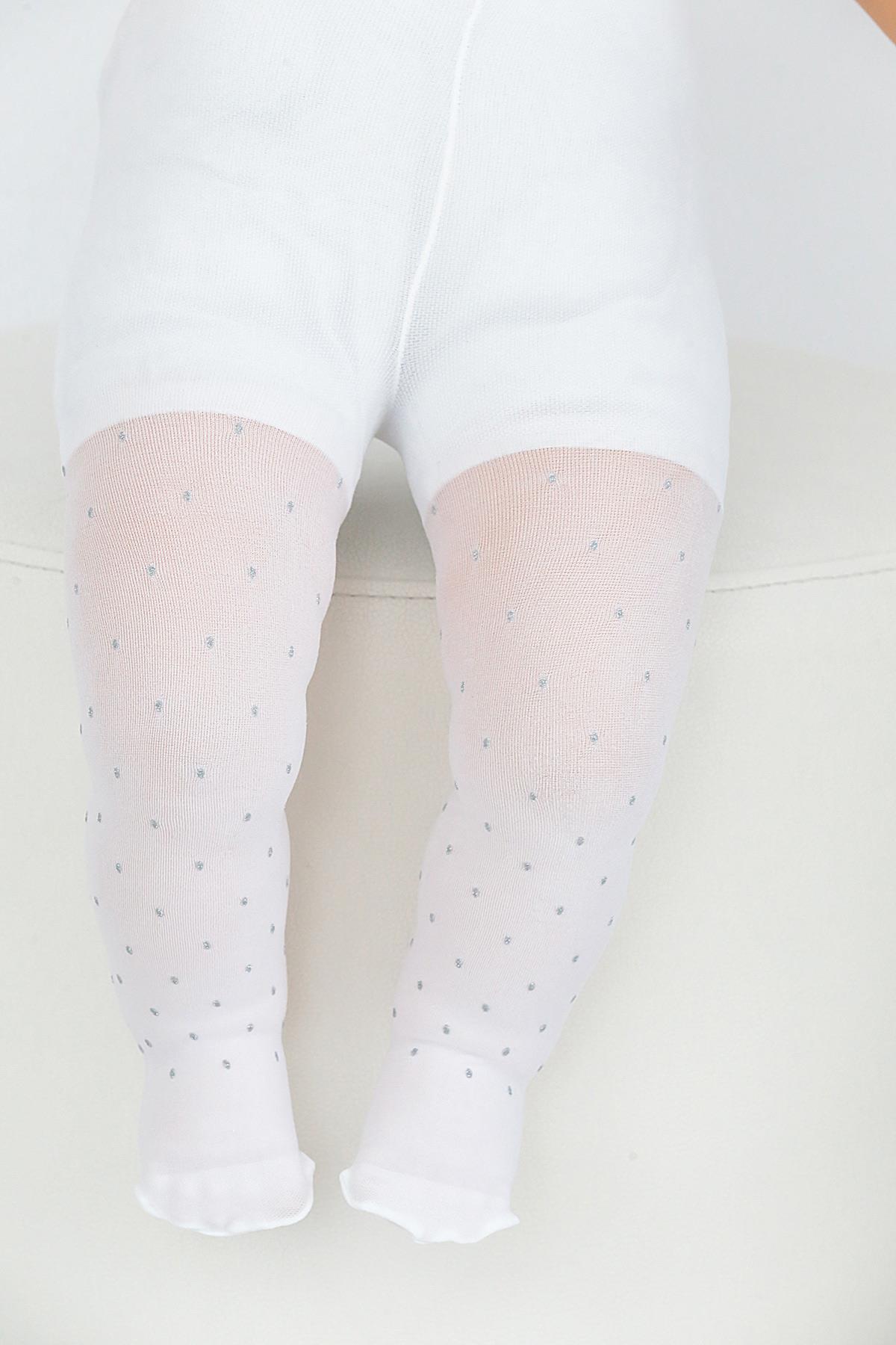 Punto Bebek Külotlu Çorap BEYAZ