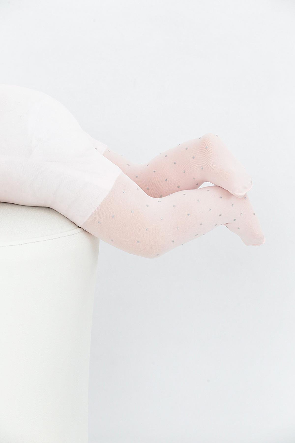 Punto Bebek Külotlu Çorap PEMBE