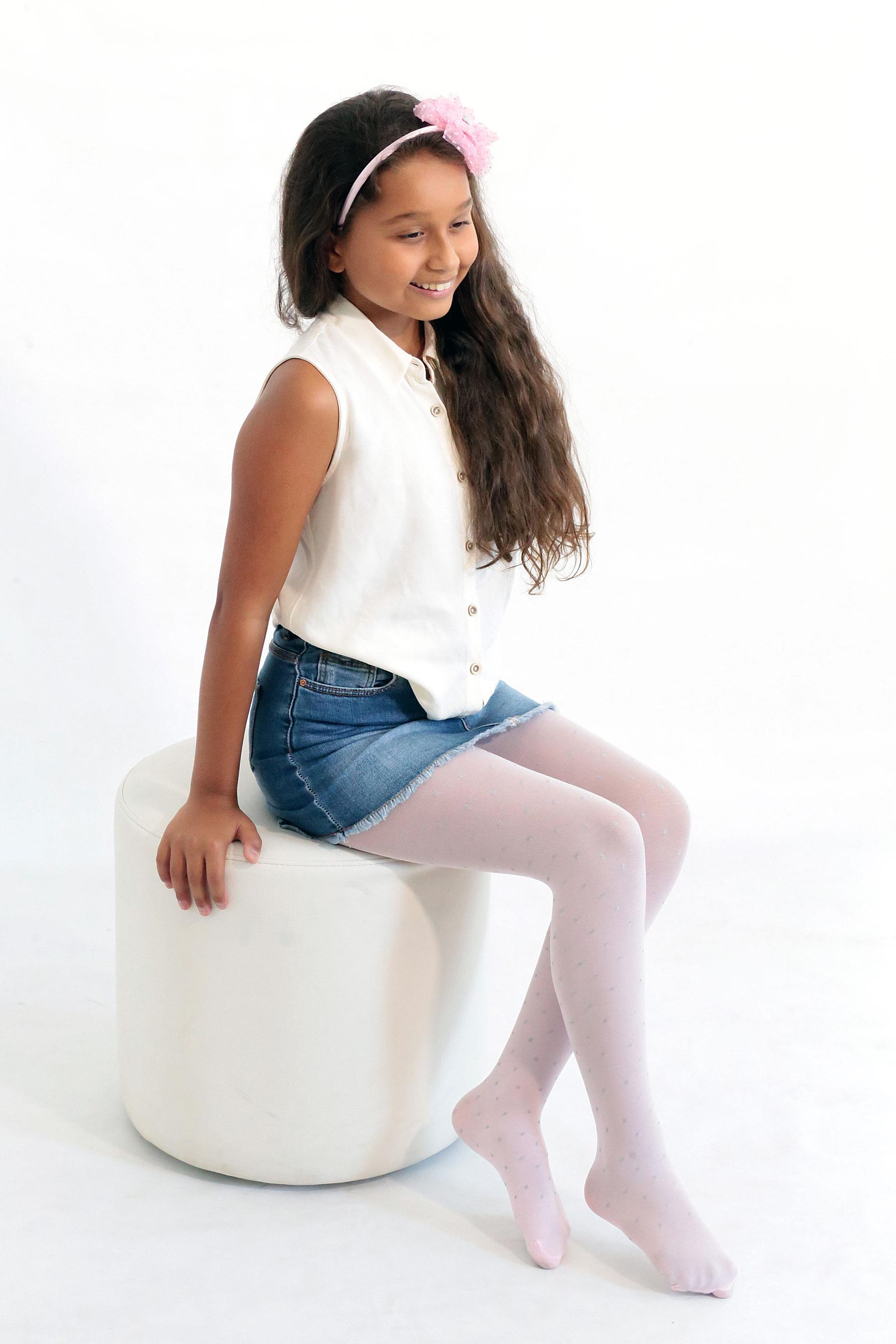 PUNTOSİM TAÇLI ÇOCUK KÜLOTLU ÇORAP