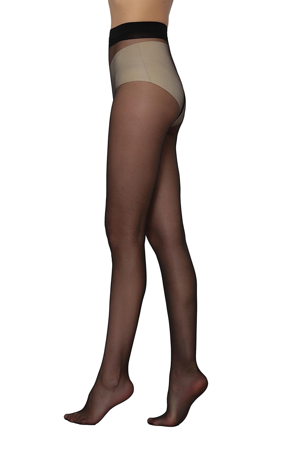 Safir 5 Külotlu Çorap SİYAH