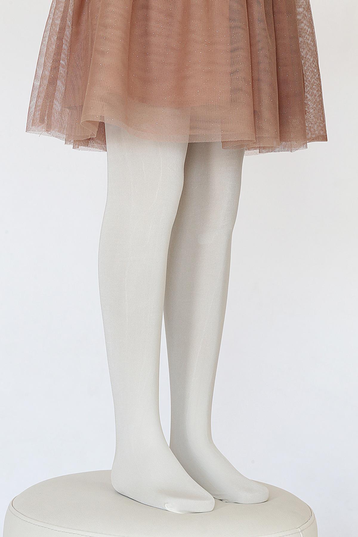 Saten 80 Çocuk Külotlu Çorap PEMBE