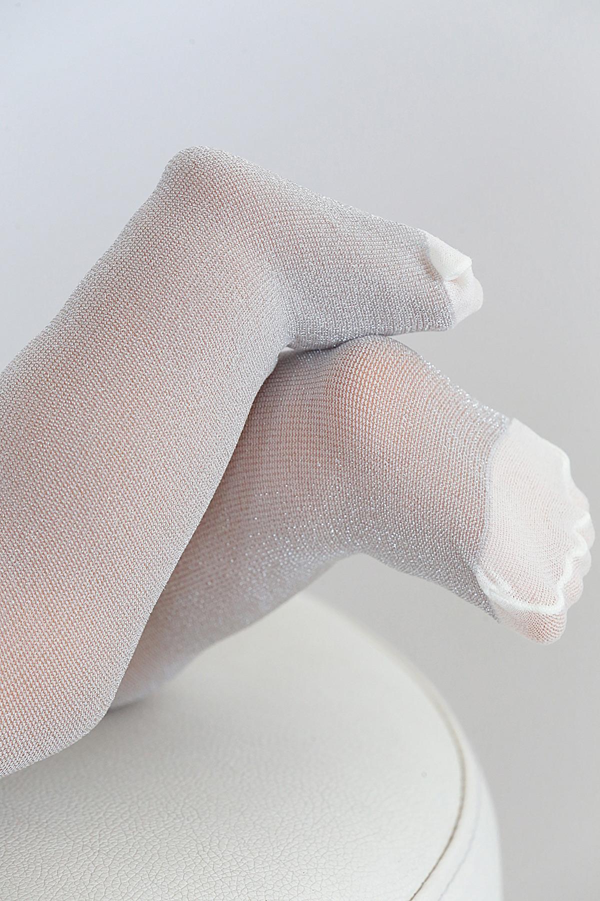 Sim Bebek Külotlu Çorap KEMİK