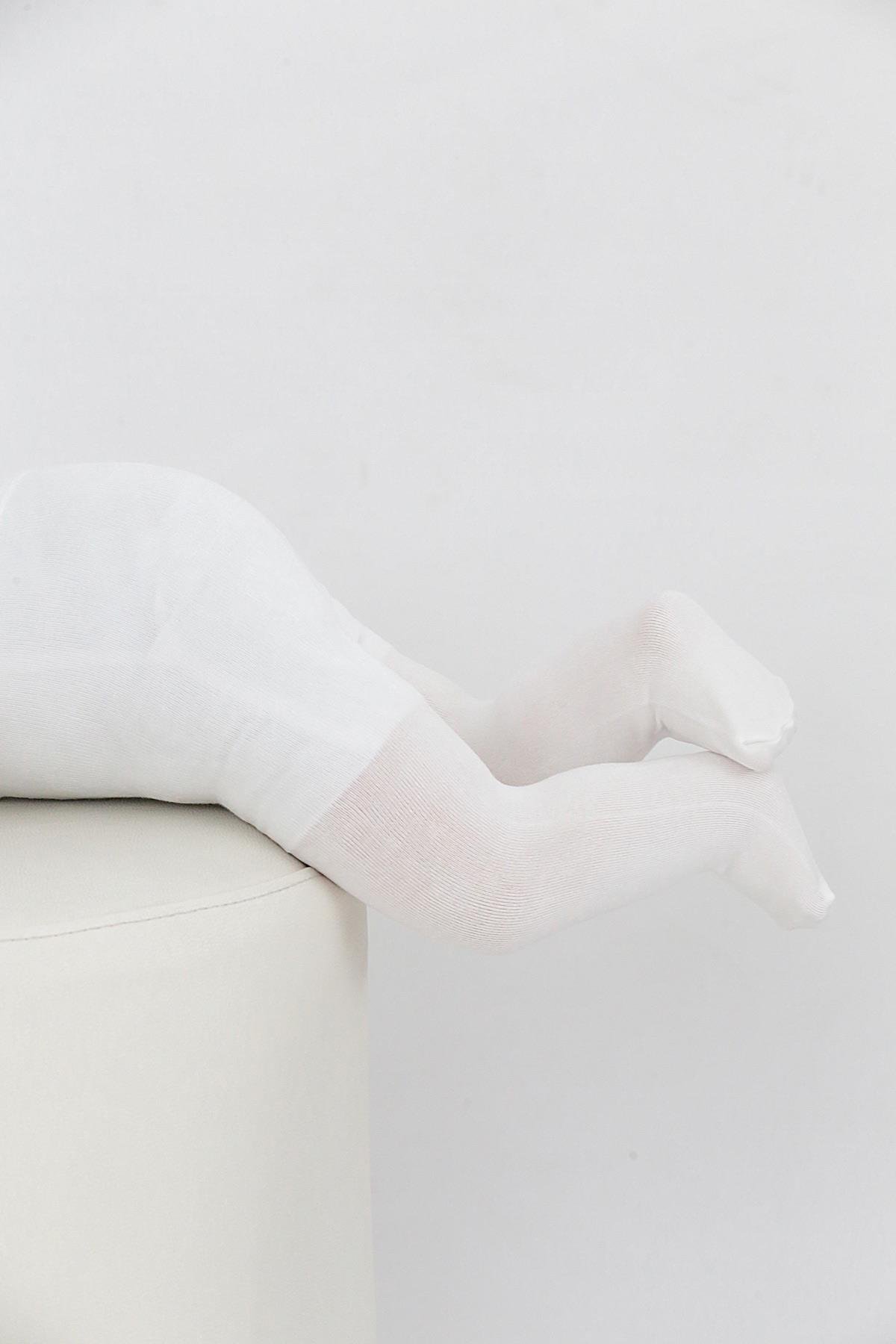 Soft Bebek Viskon Külotlu Çorap BEYAZ