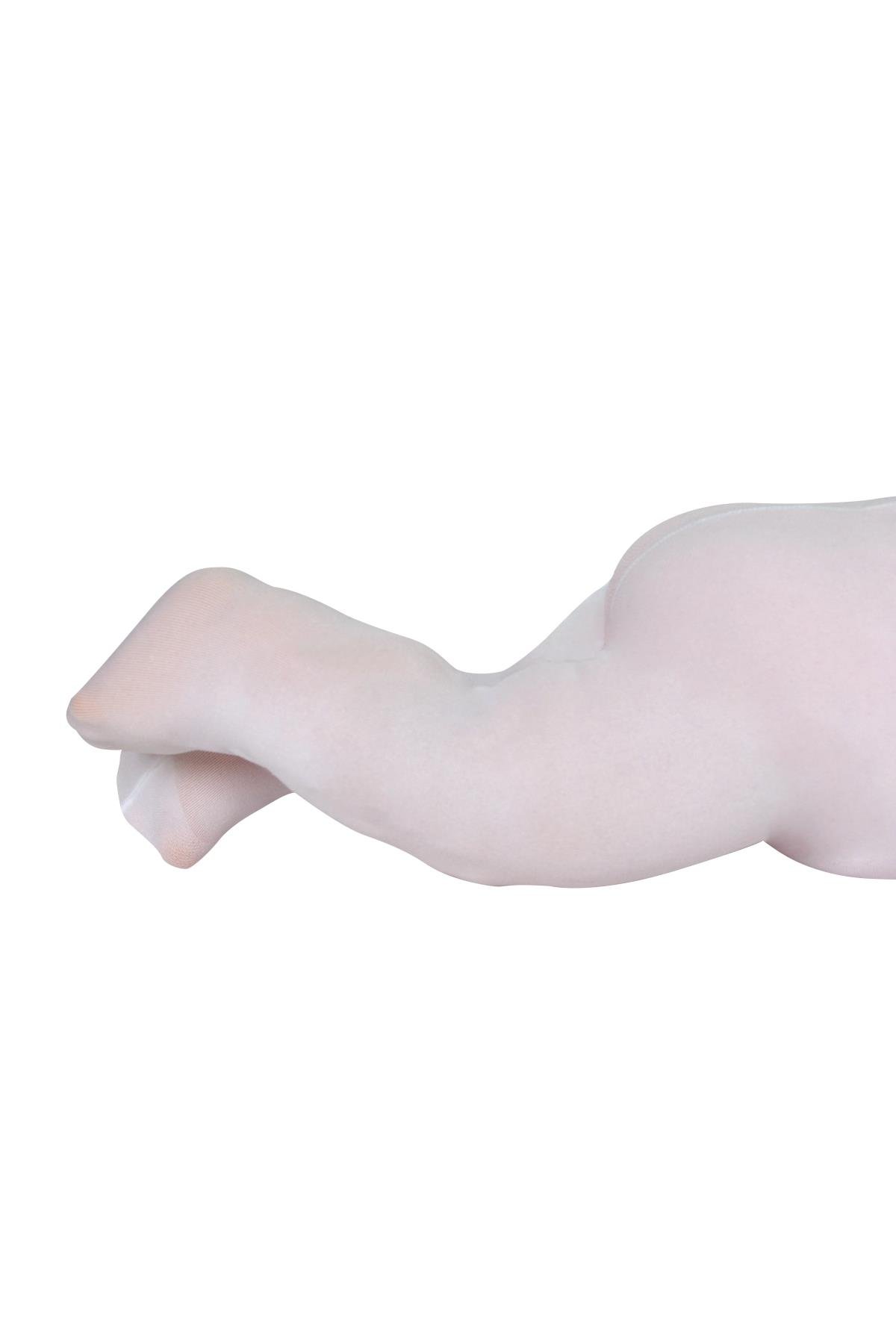 Soft Bebek Viskon Külotlu Çorap BEYAZ