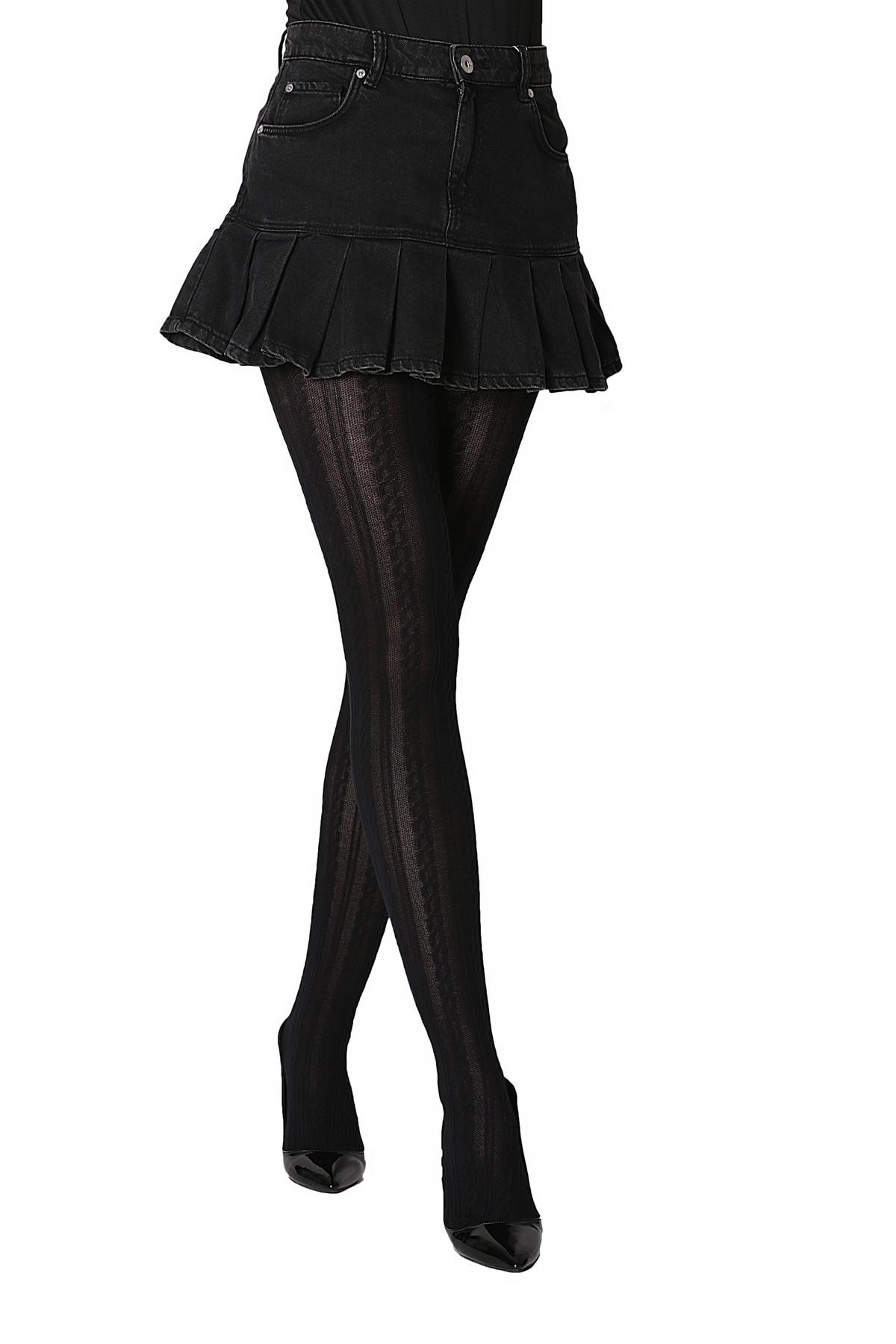 Sonya Koton Külotlu Çorap SİYAH