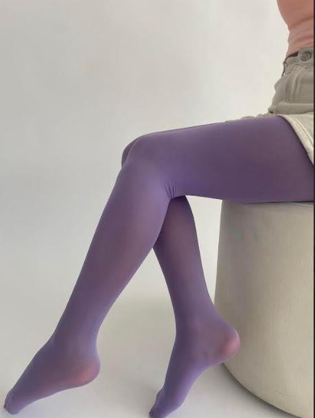 Mycro 50 Çocuk Külotlu Çorap LİLA