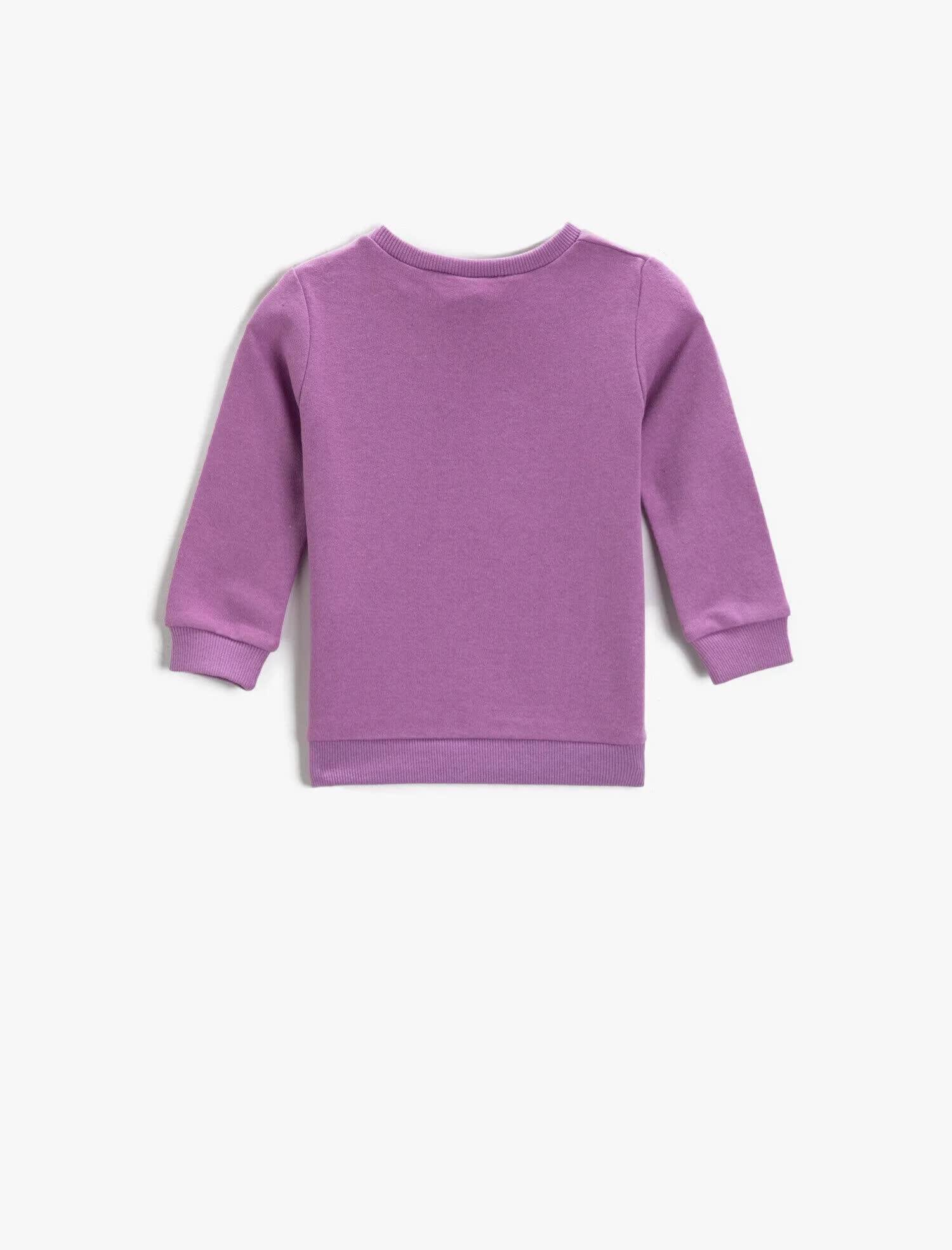 Kız Bebek Baskılı Sweatshirt