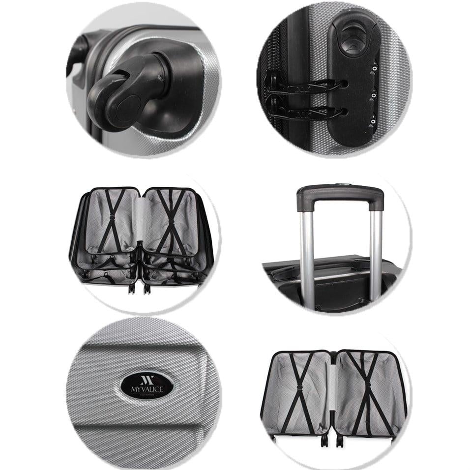 RUBY KÜÇÜK BOY SİYAH VALİZ