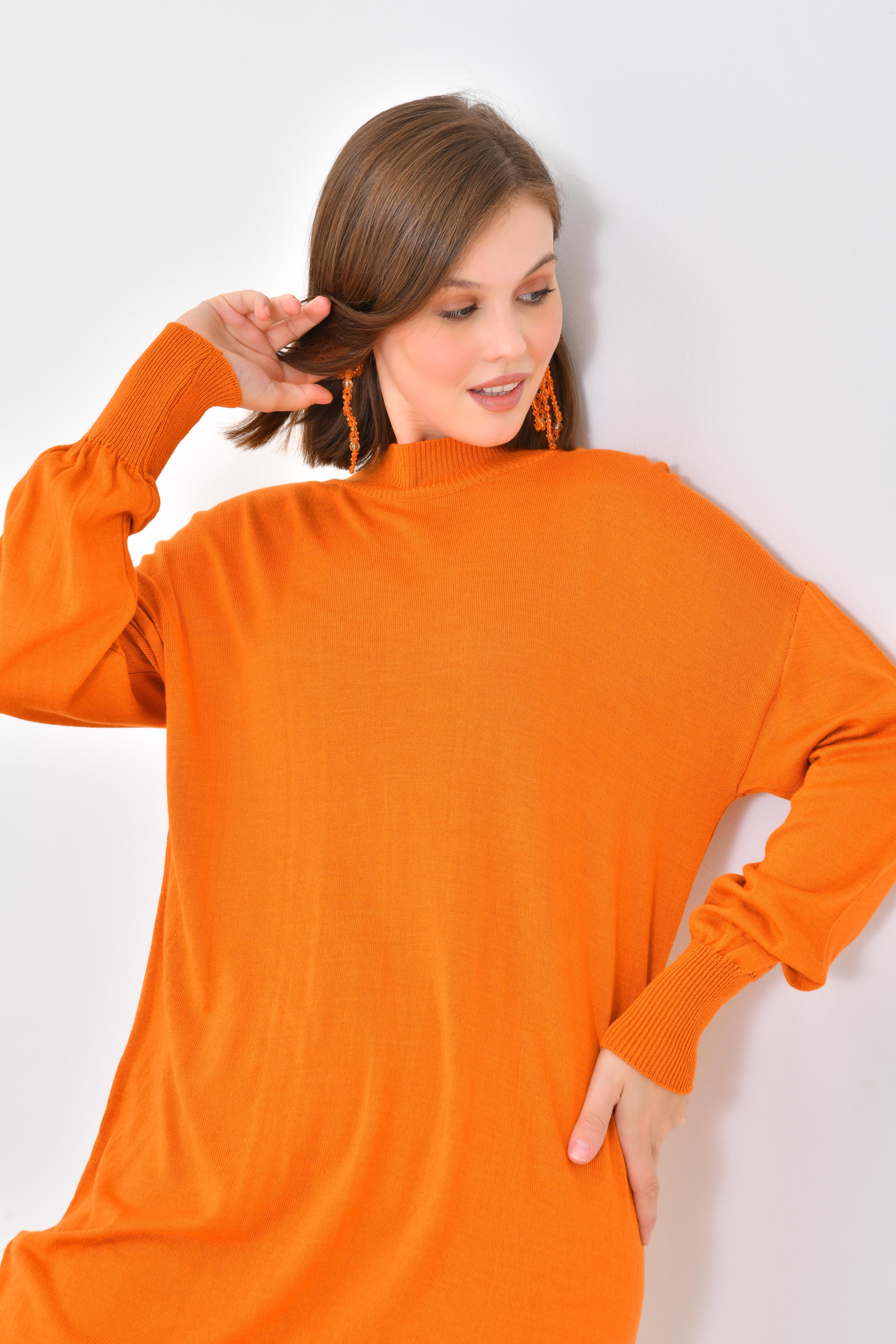 Garmi Kadın Basic Tunik ORANGE