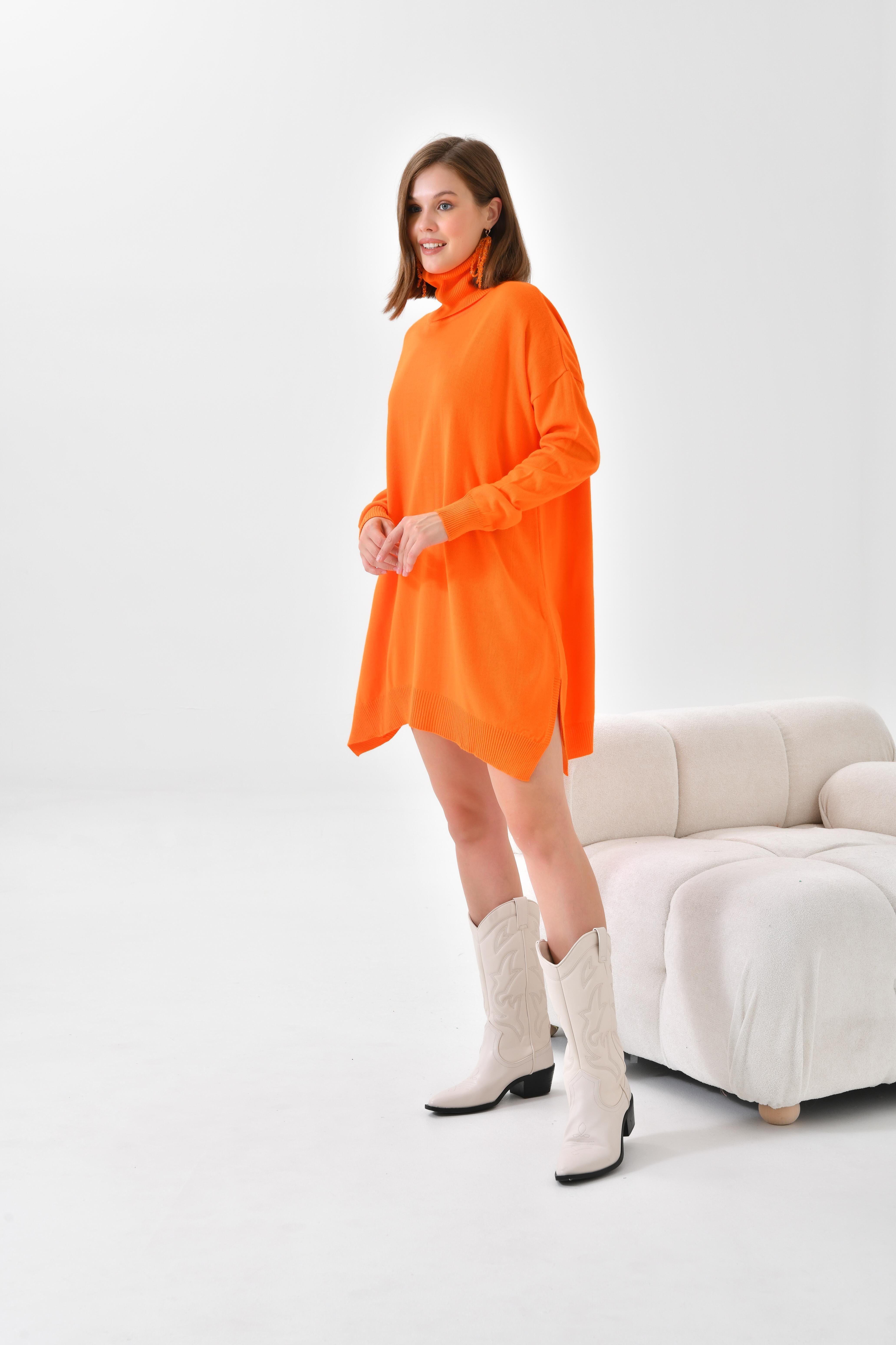 Garmi Kadın Basic Tunik ORANGE