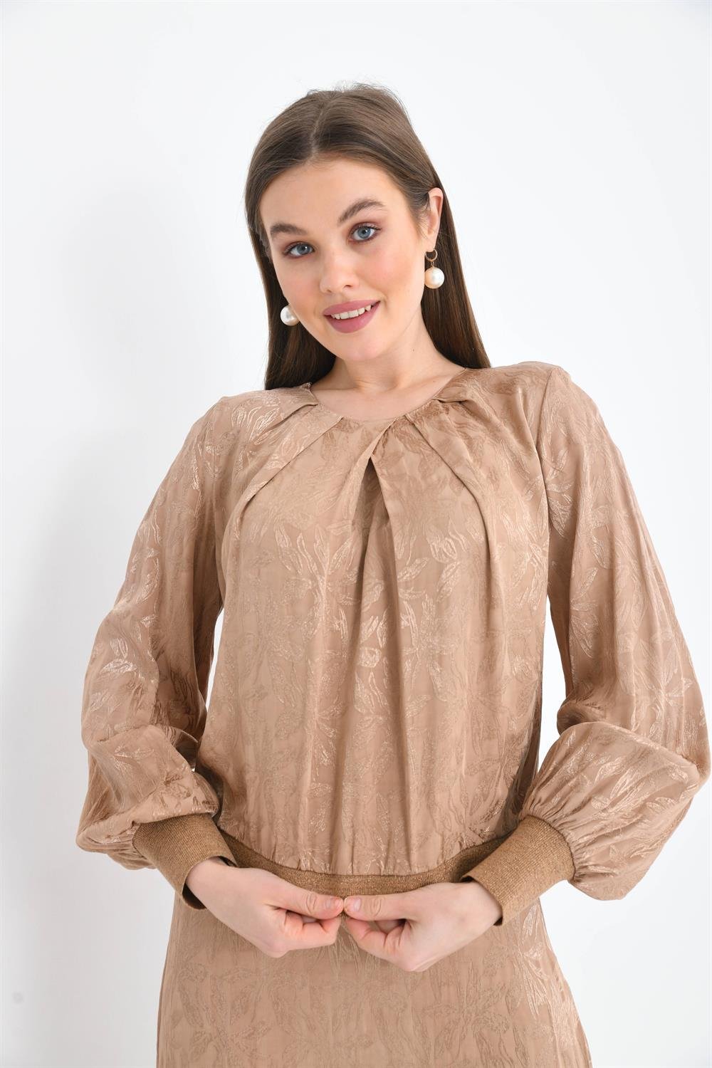 Garmi Kadın Jakar Takım BEIGE