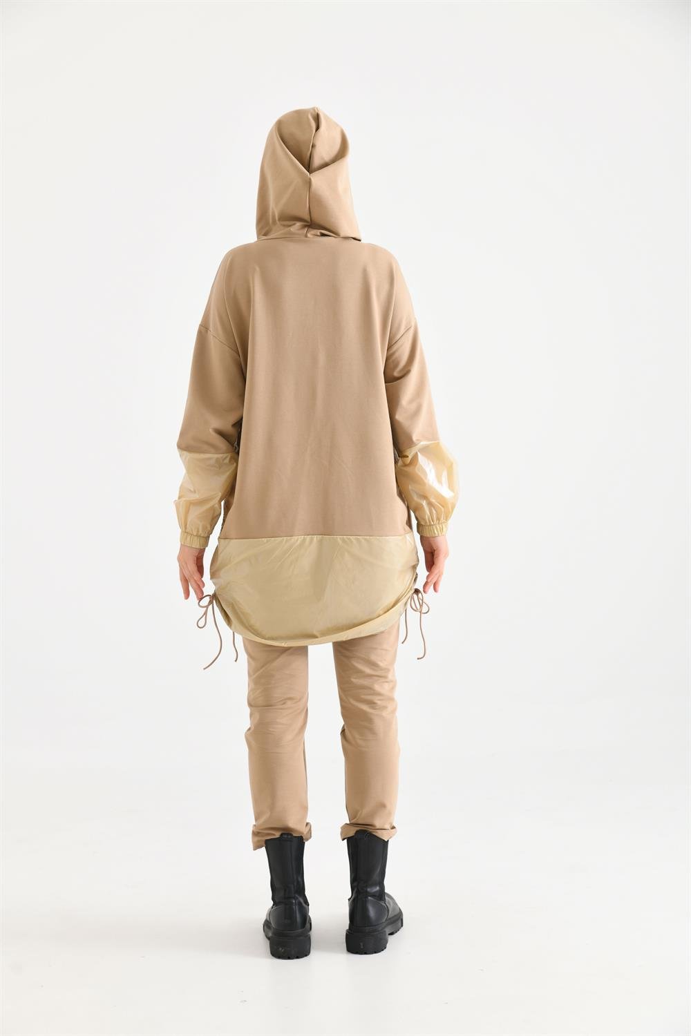 İki İp Deri Takım BEIGE