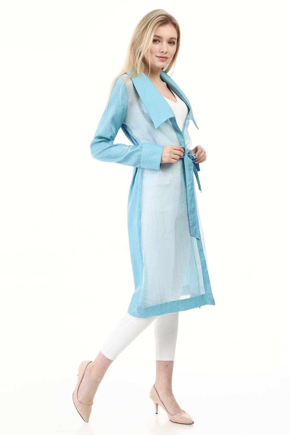 Kadın Abaya Turkuaz
