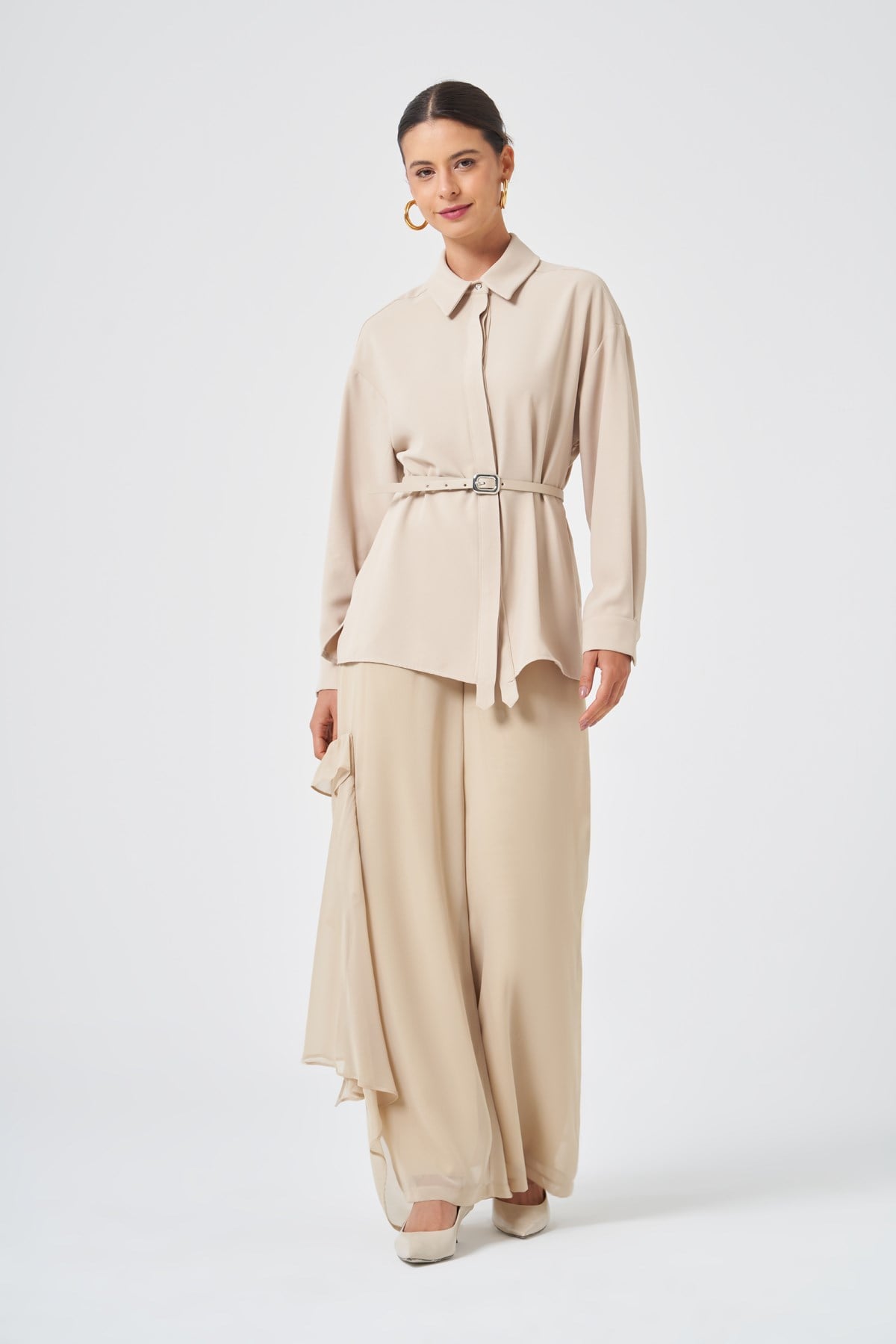 Kadın Adriana Takım Beige