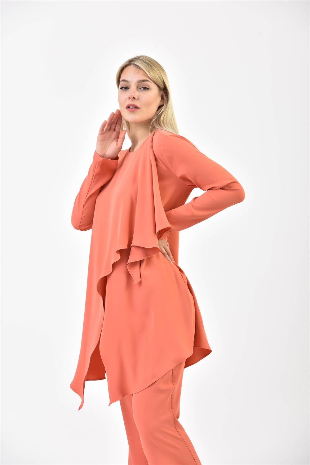 Kadın Elegant Takım ORANGE