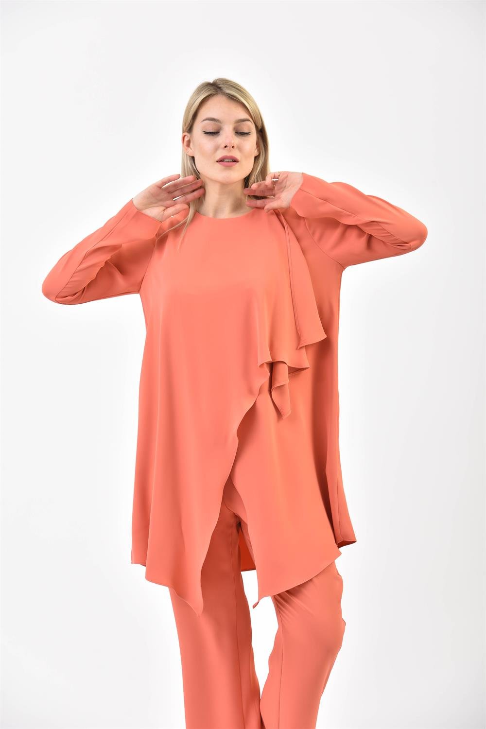 Kadın Elegant Takım ORANGE