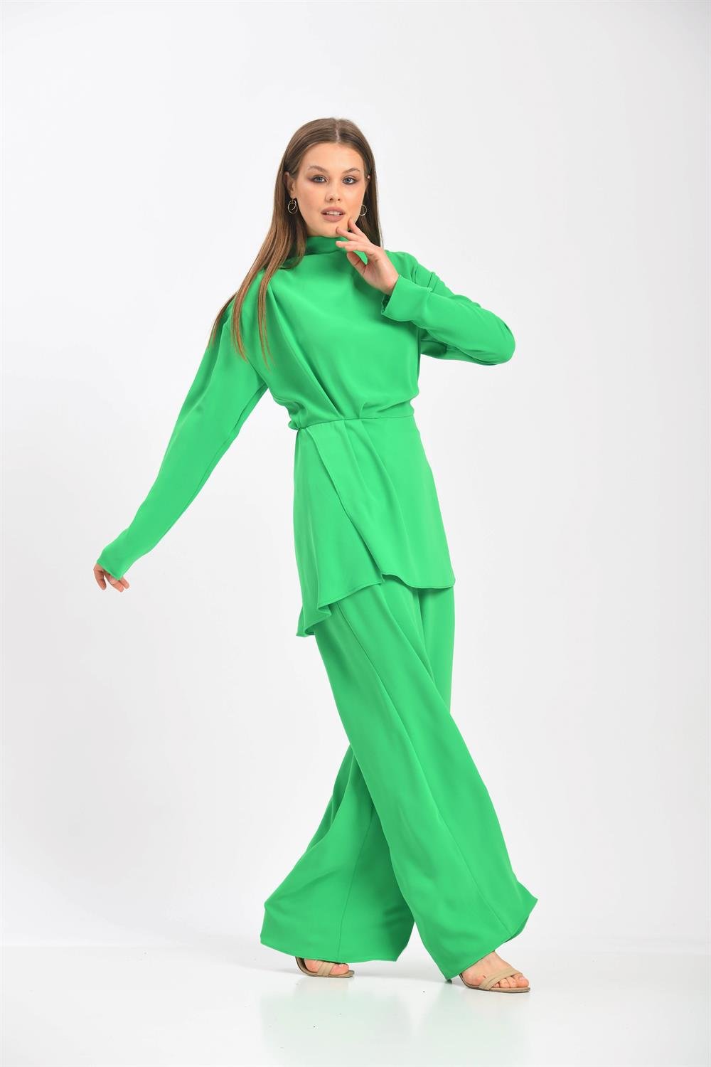 Kadın Elegant Takım YEŞİL