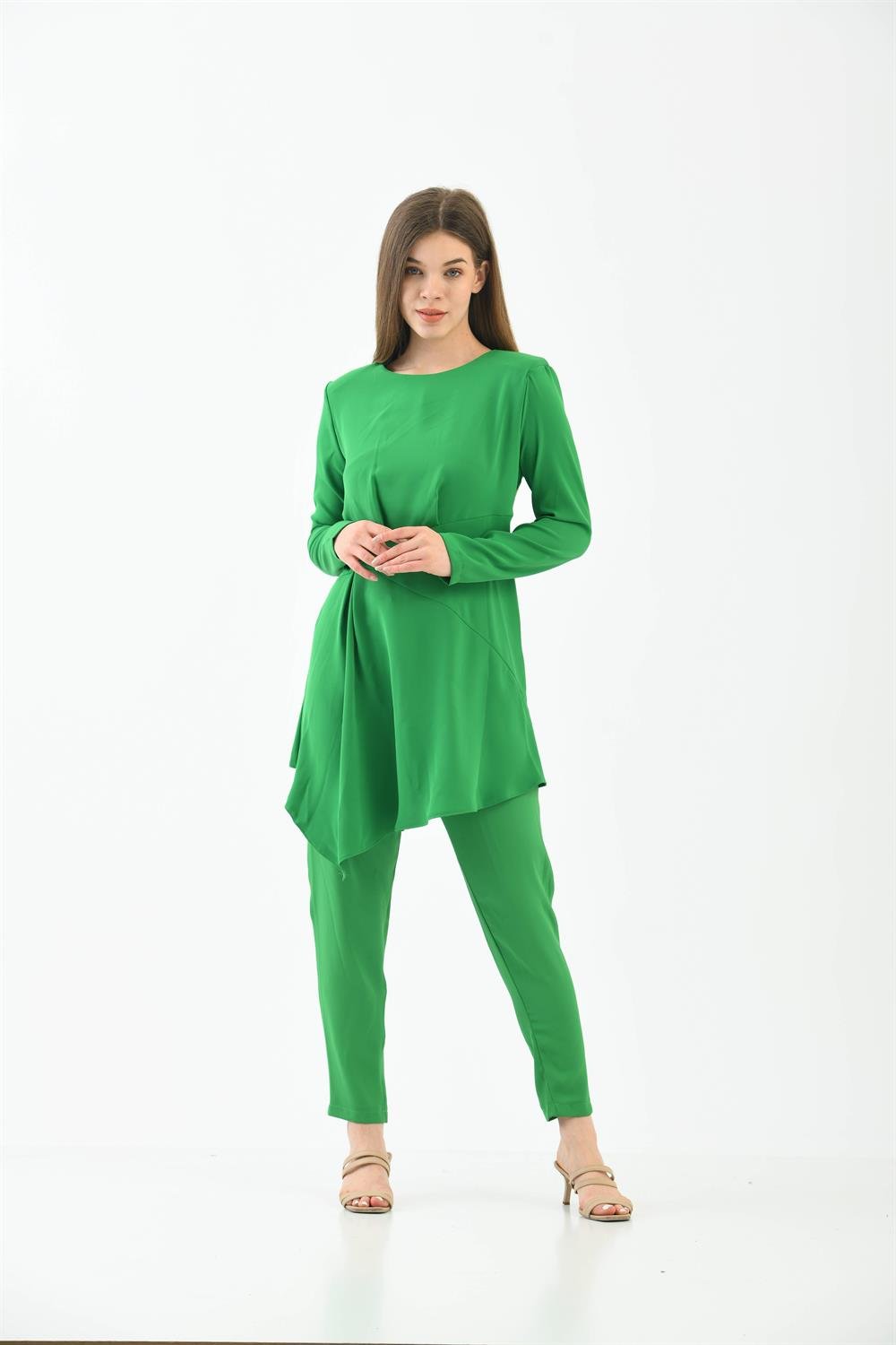 Kadın Elegant Takım YEŞİL