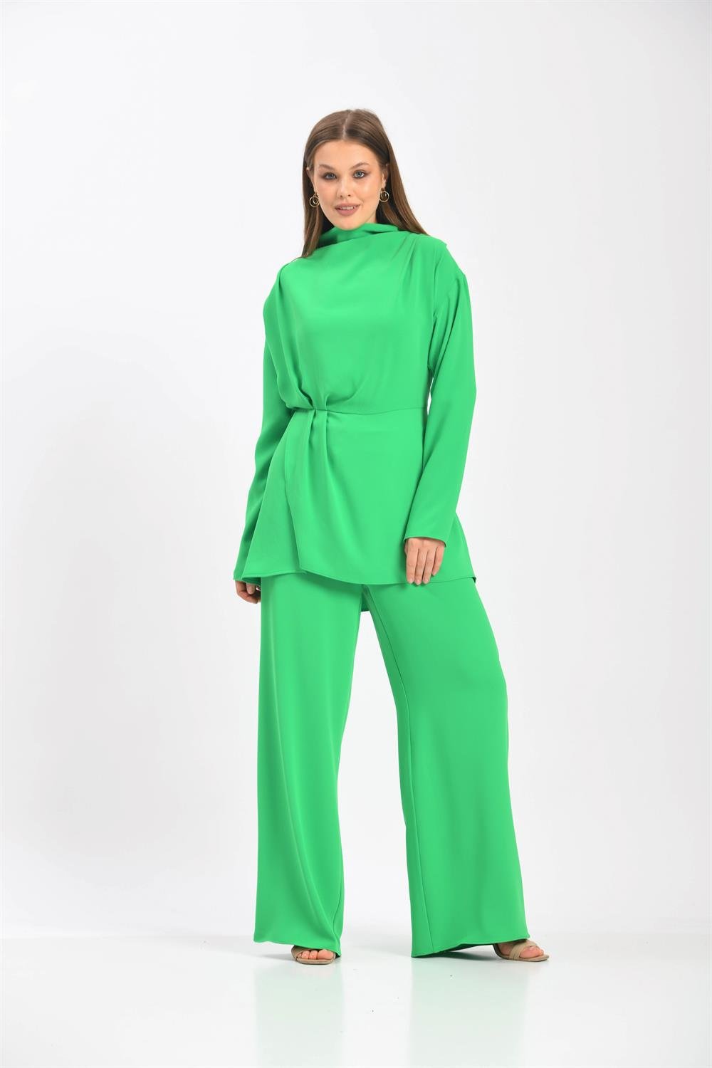 Kadın Elegant Takım YEŞİL