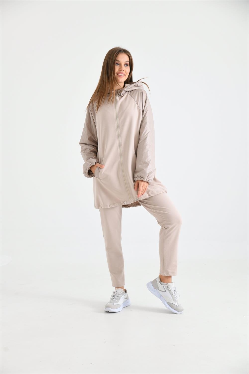 Kadın İki İp Takım BEIGE