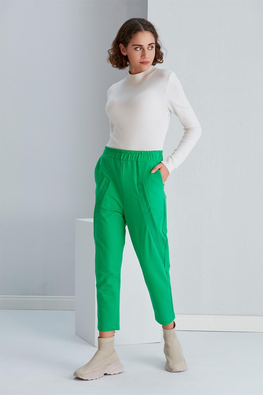 Kadın İki İplik Pantolon BENETTON