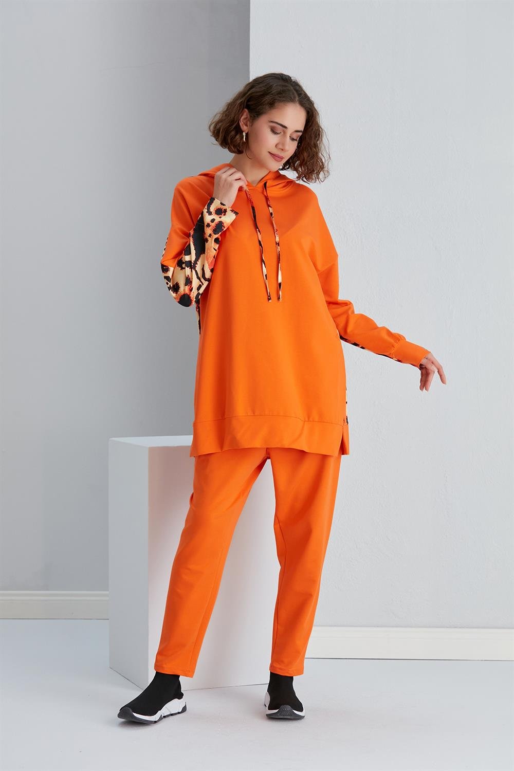 Kadın İki İplik Takım ORANGE