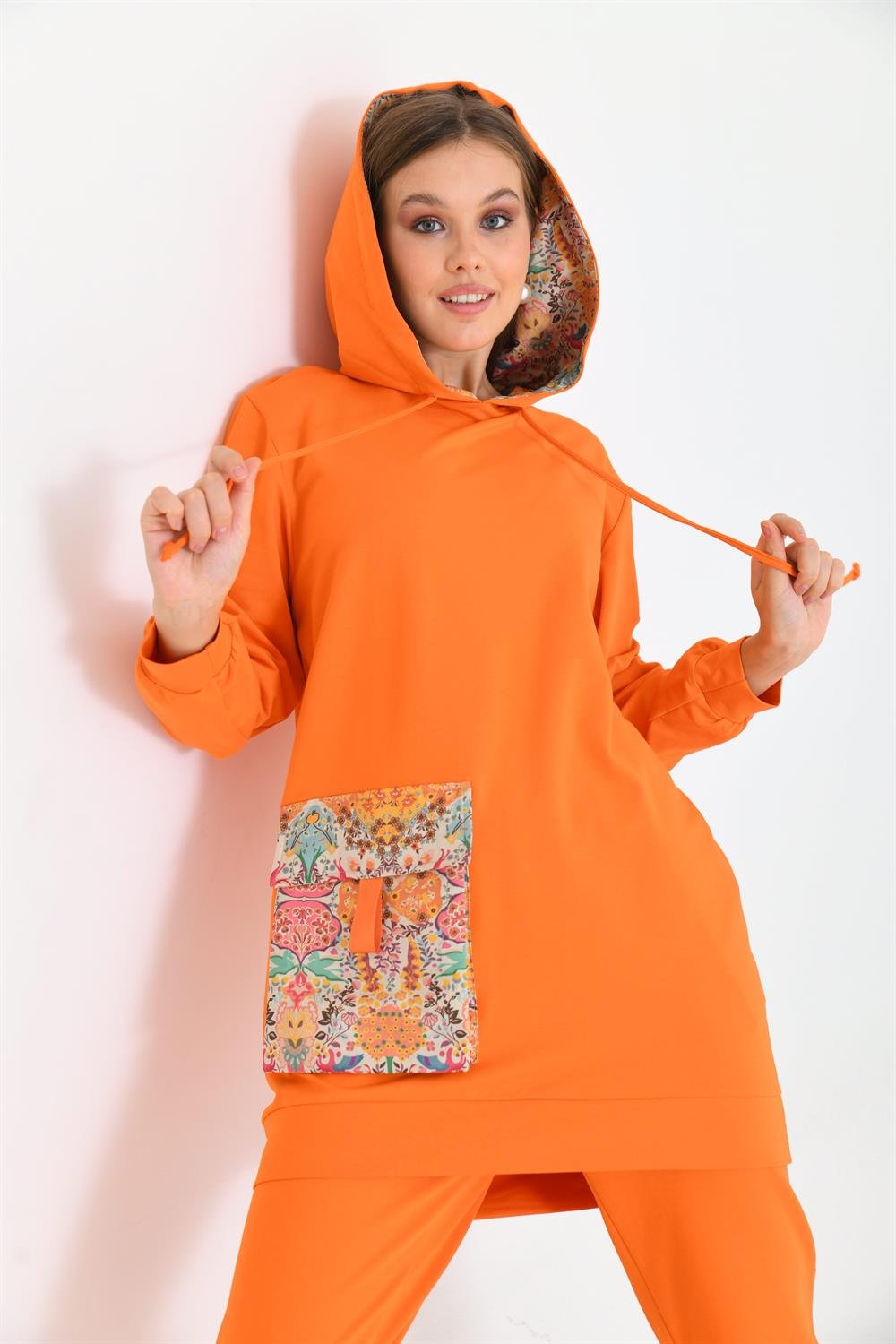 Kadın Kapitone Takım ORANGE