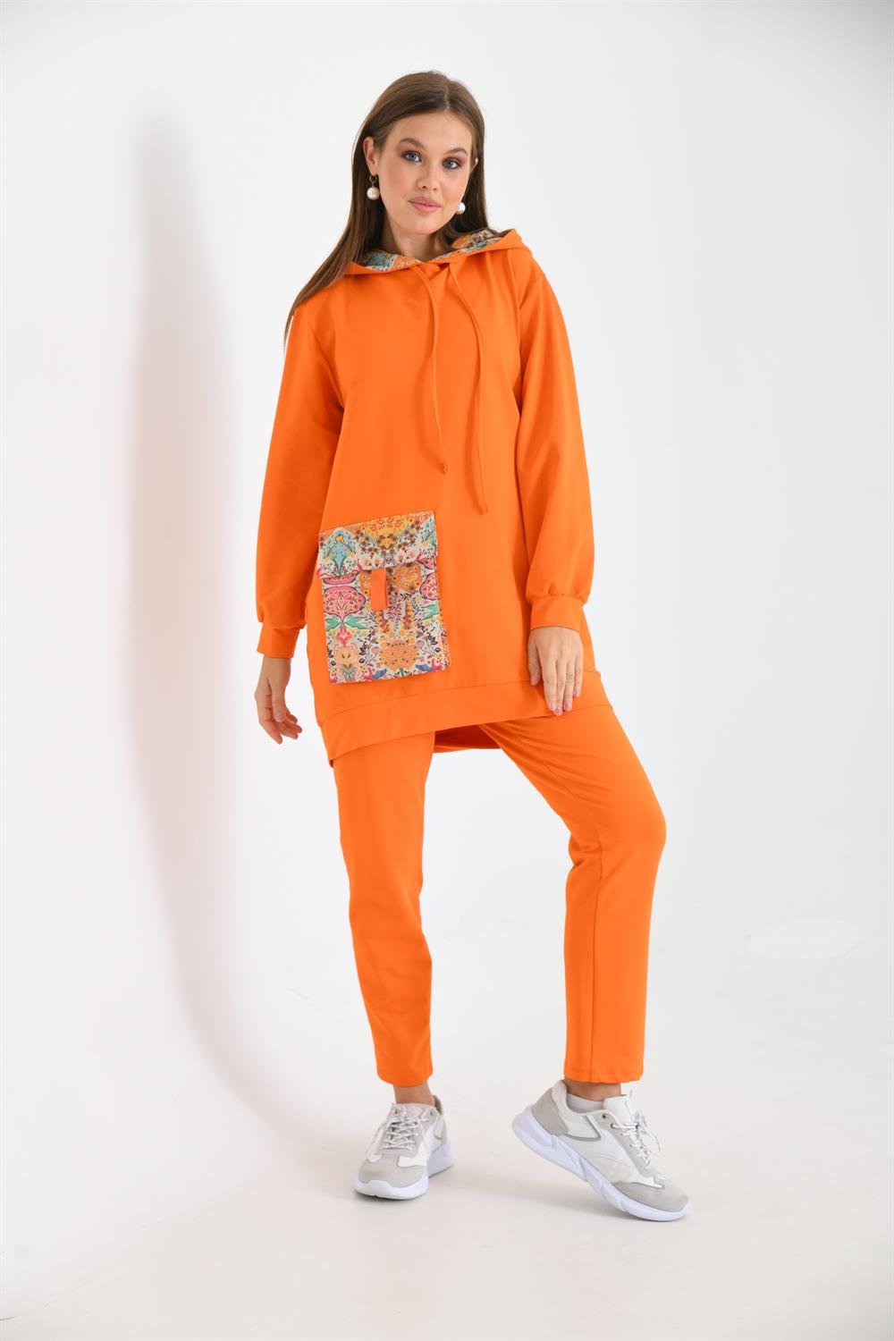 Kadın Kapitone Takım ORANGE