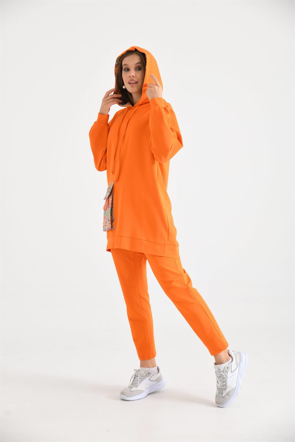 Kadın Kapitone Takım ORANGE