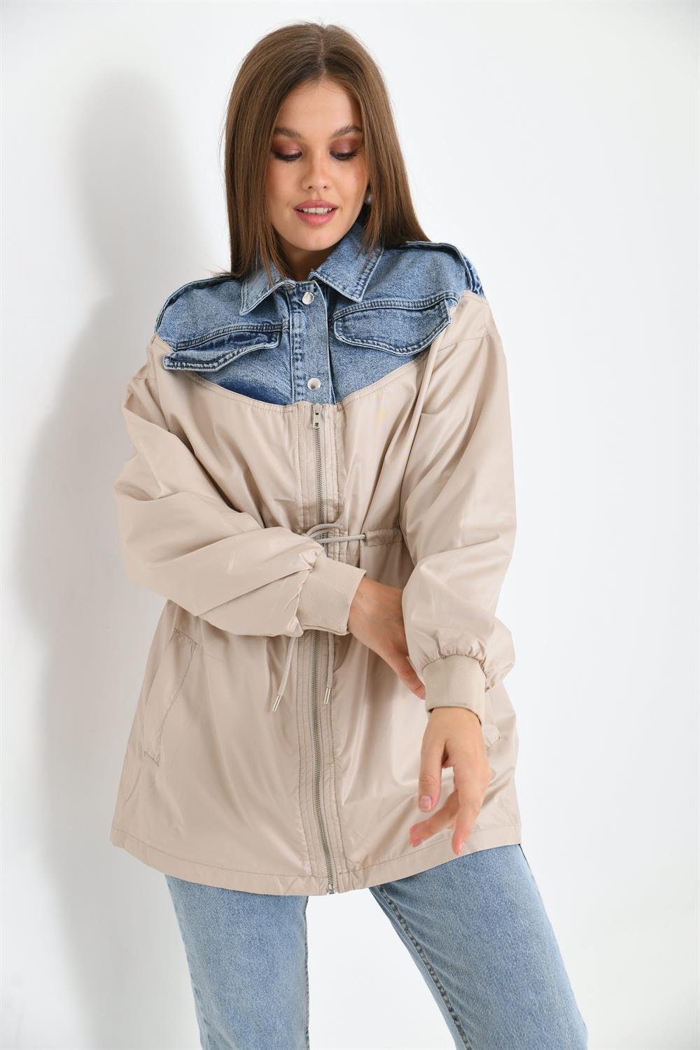 Kadın Trençkot BEIGE