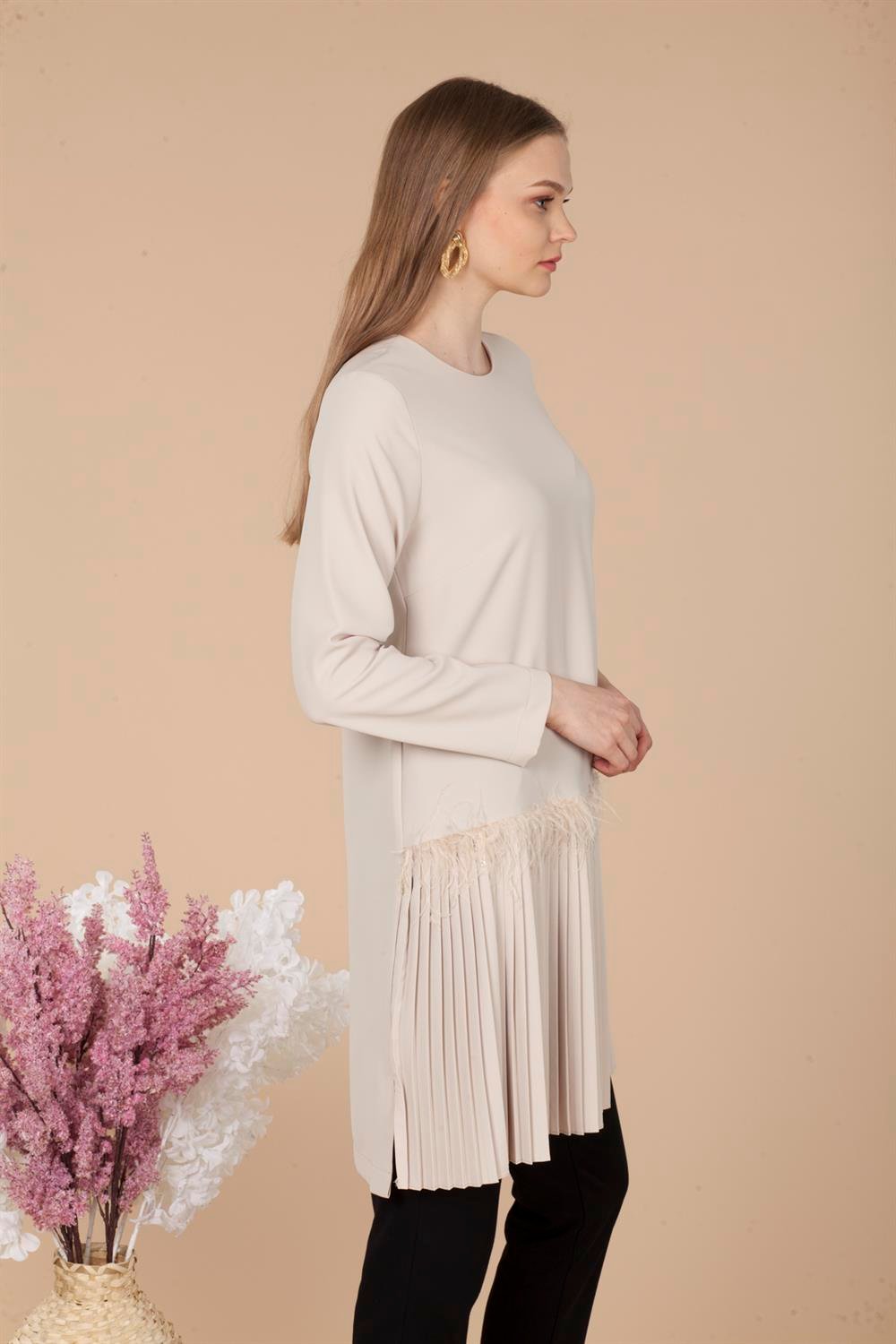 Kadın Tunik BEIGE