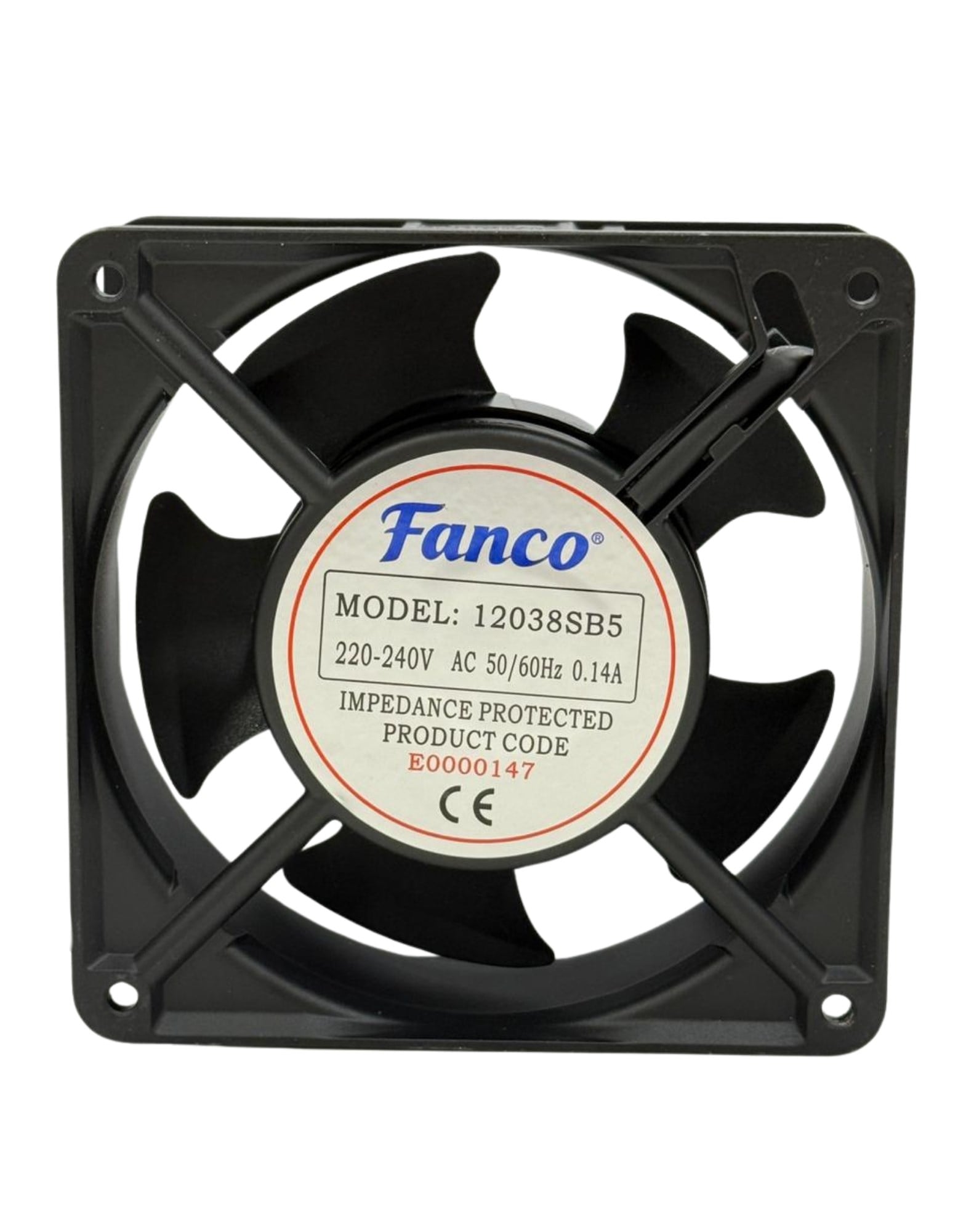 Fanco 12*12*38mm Kare Fan