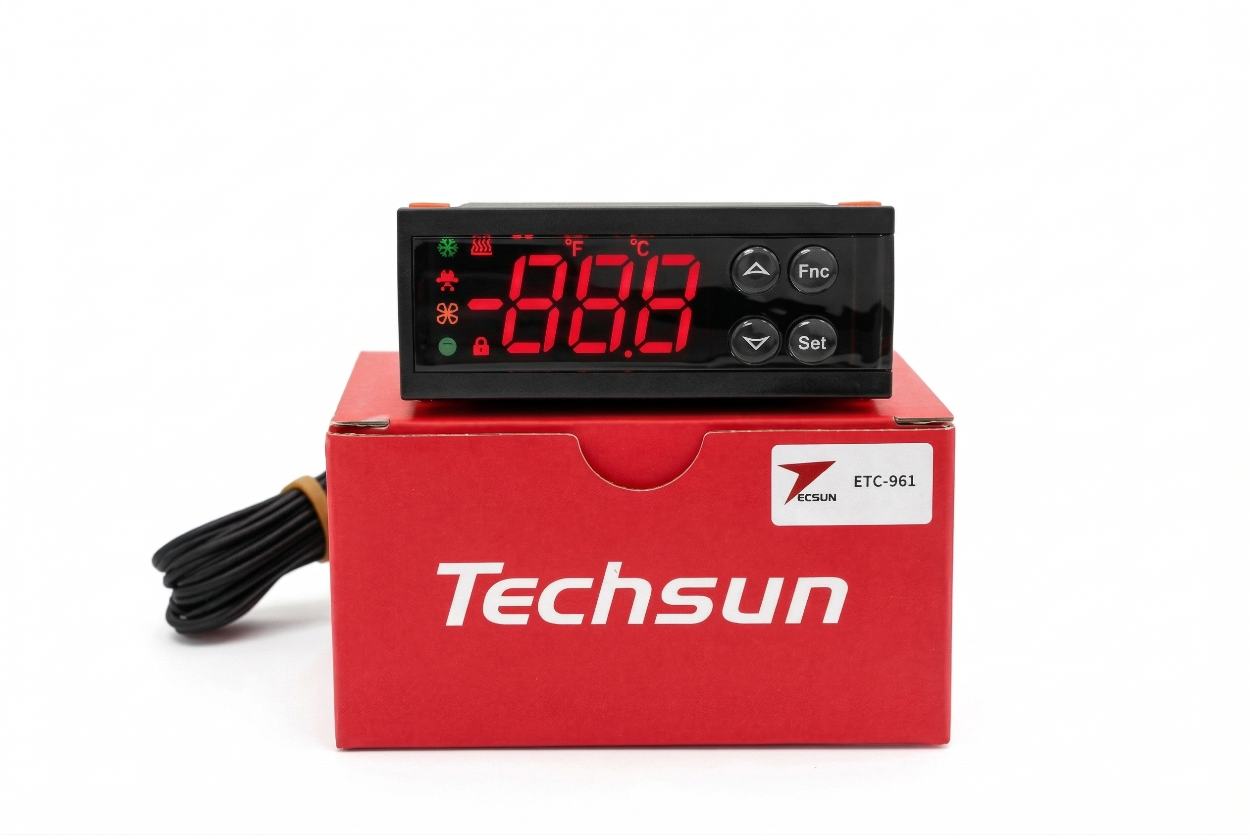 Techsun ETC 961 220V Dijital Termostat Tek Prob Soğutma Kontrol Cihazı