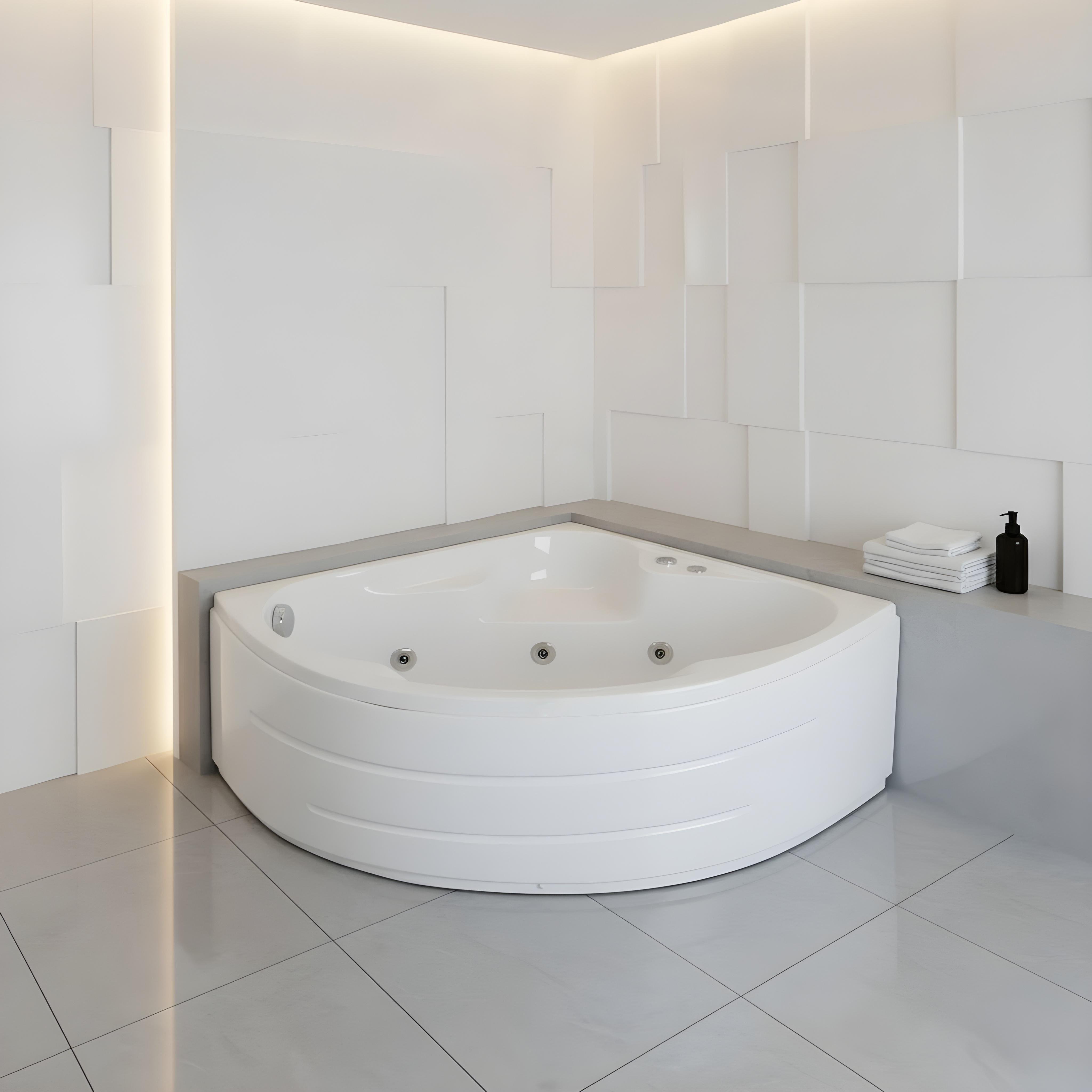 110 x 110 Oval Jakuzi