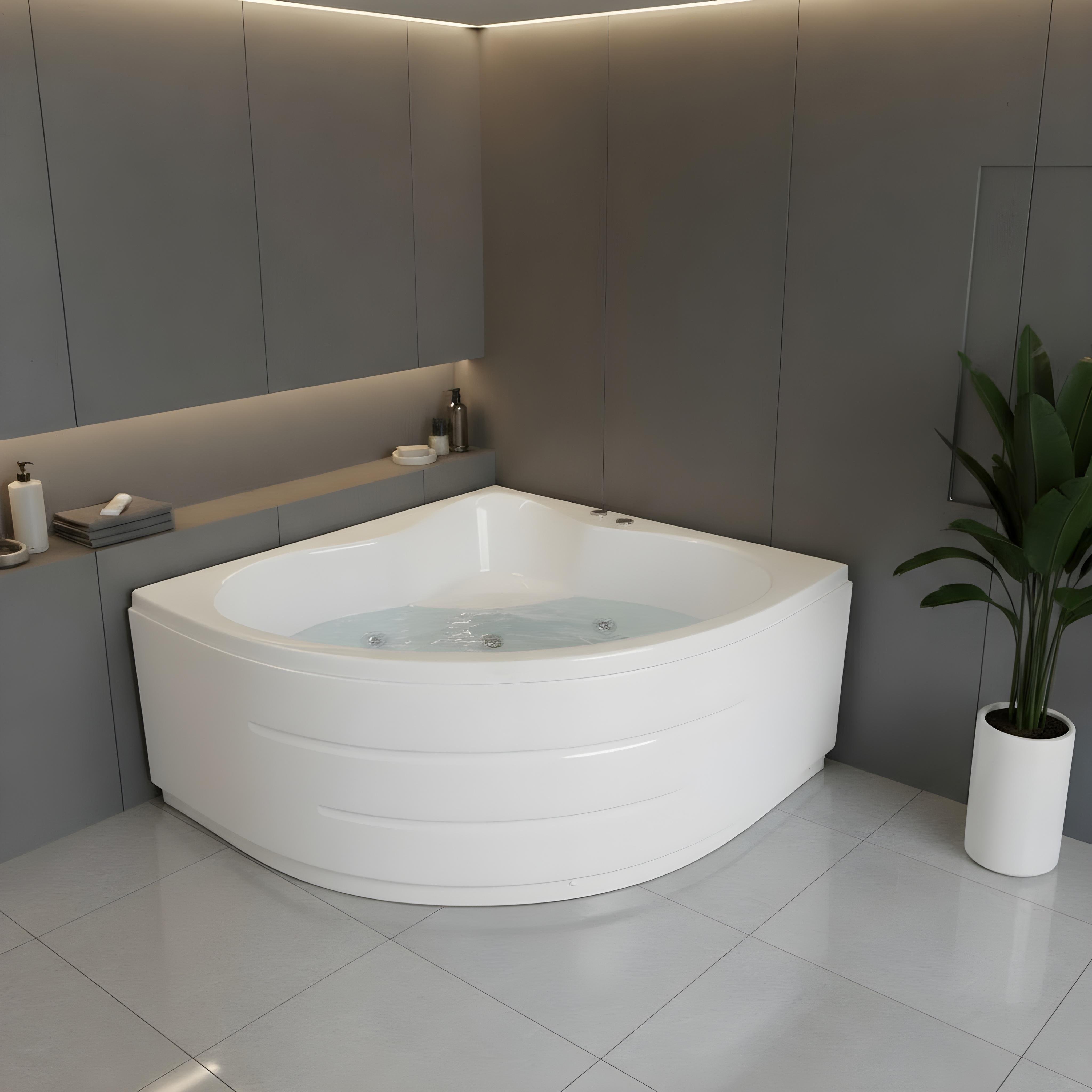 120 x 120 Oval Jakuzi