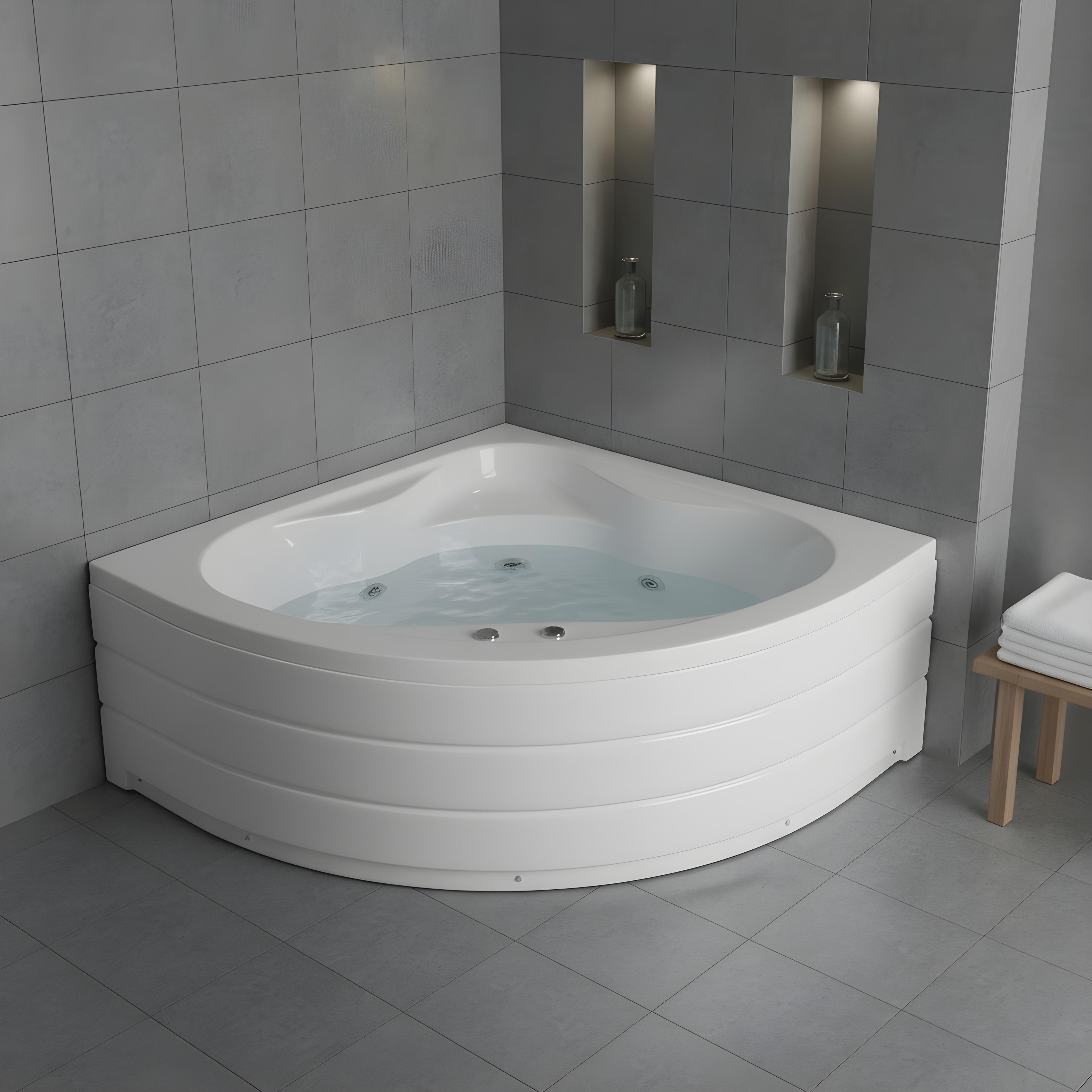 140 x 140 Oval Jakuzi