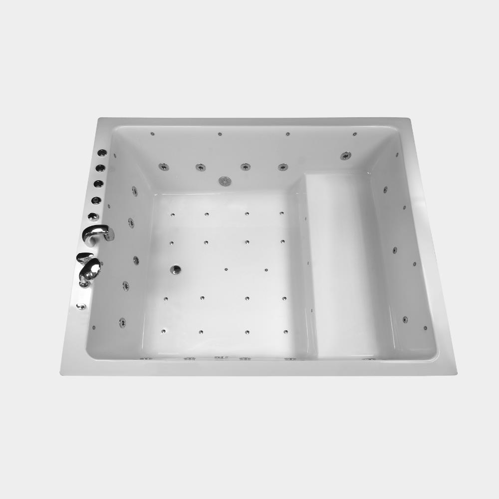 180 x 160 Çift Kişilik Oturmalı Dikdörtgen Jakuzi
