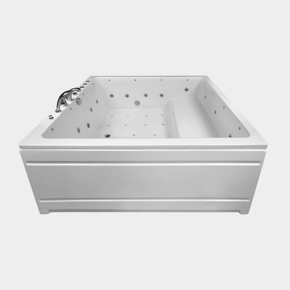 180 x 160 Çift Kişilik Oturmalı Dikdörtgen Jakuzi