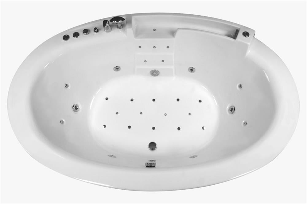 210 x 125 Bağımsız Elips Jakuzi