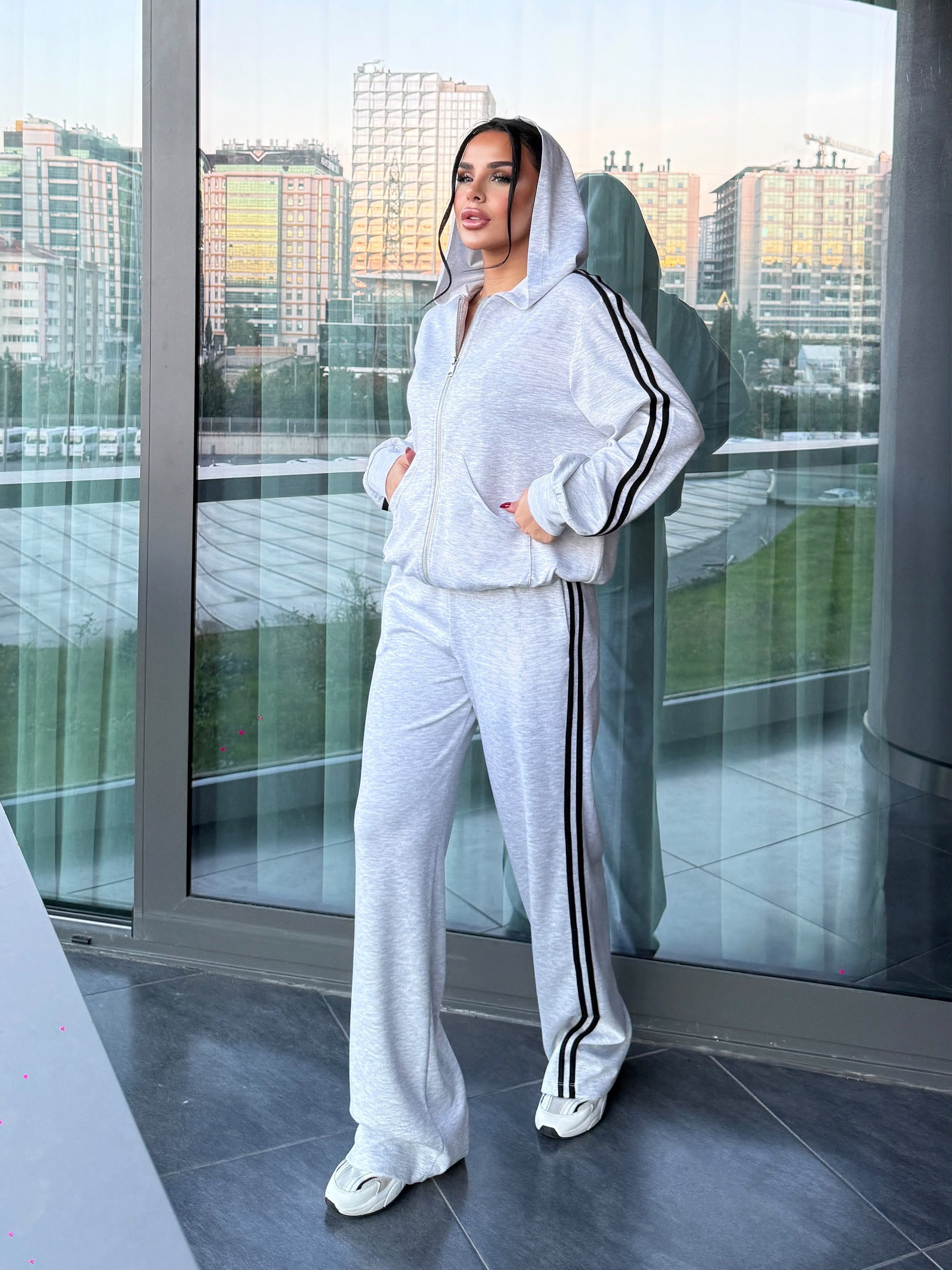 Asfa İkili Spor Takım Gri