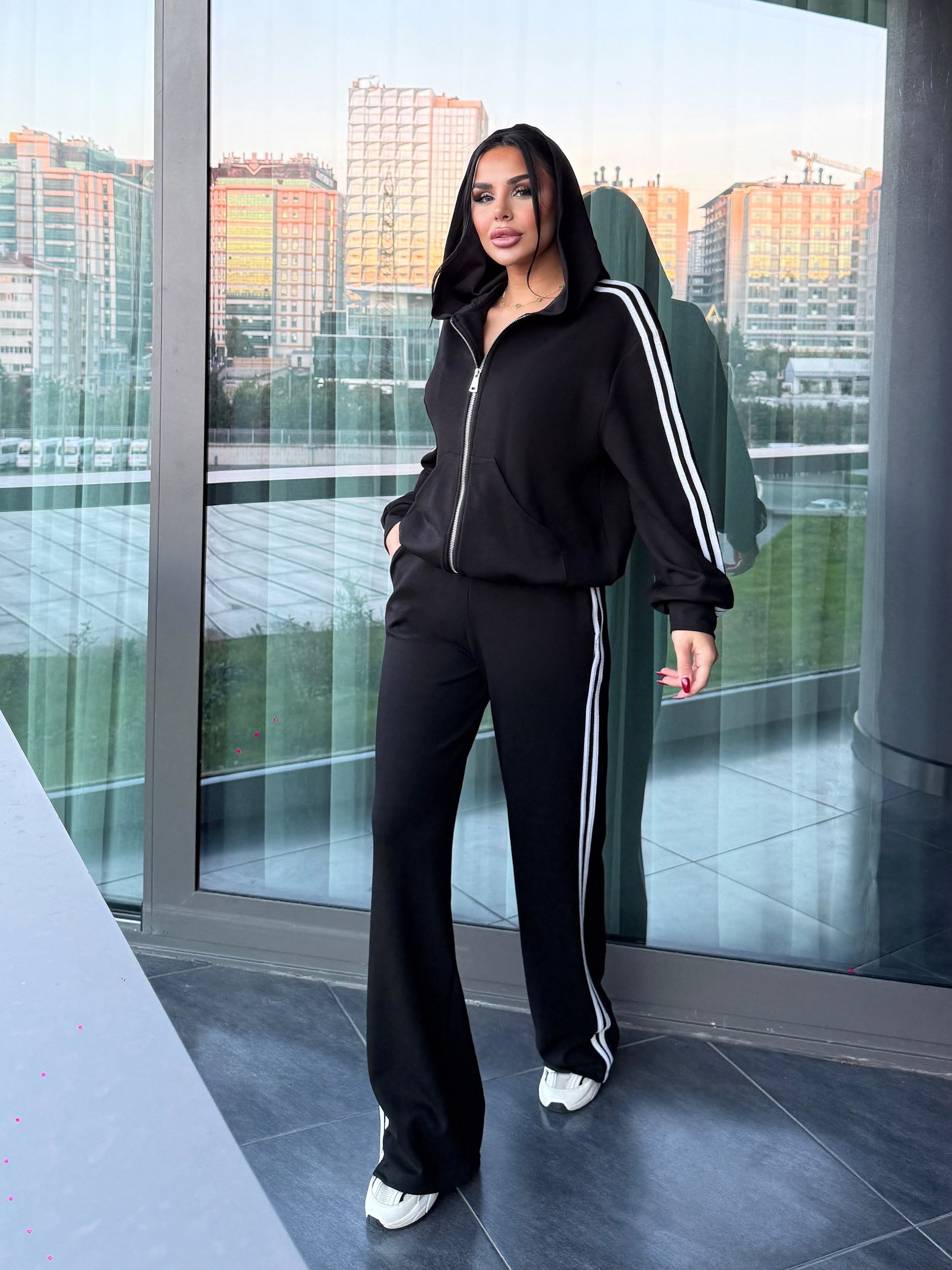 Asfa İkili Spor Takım Siyah