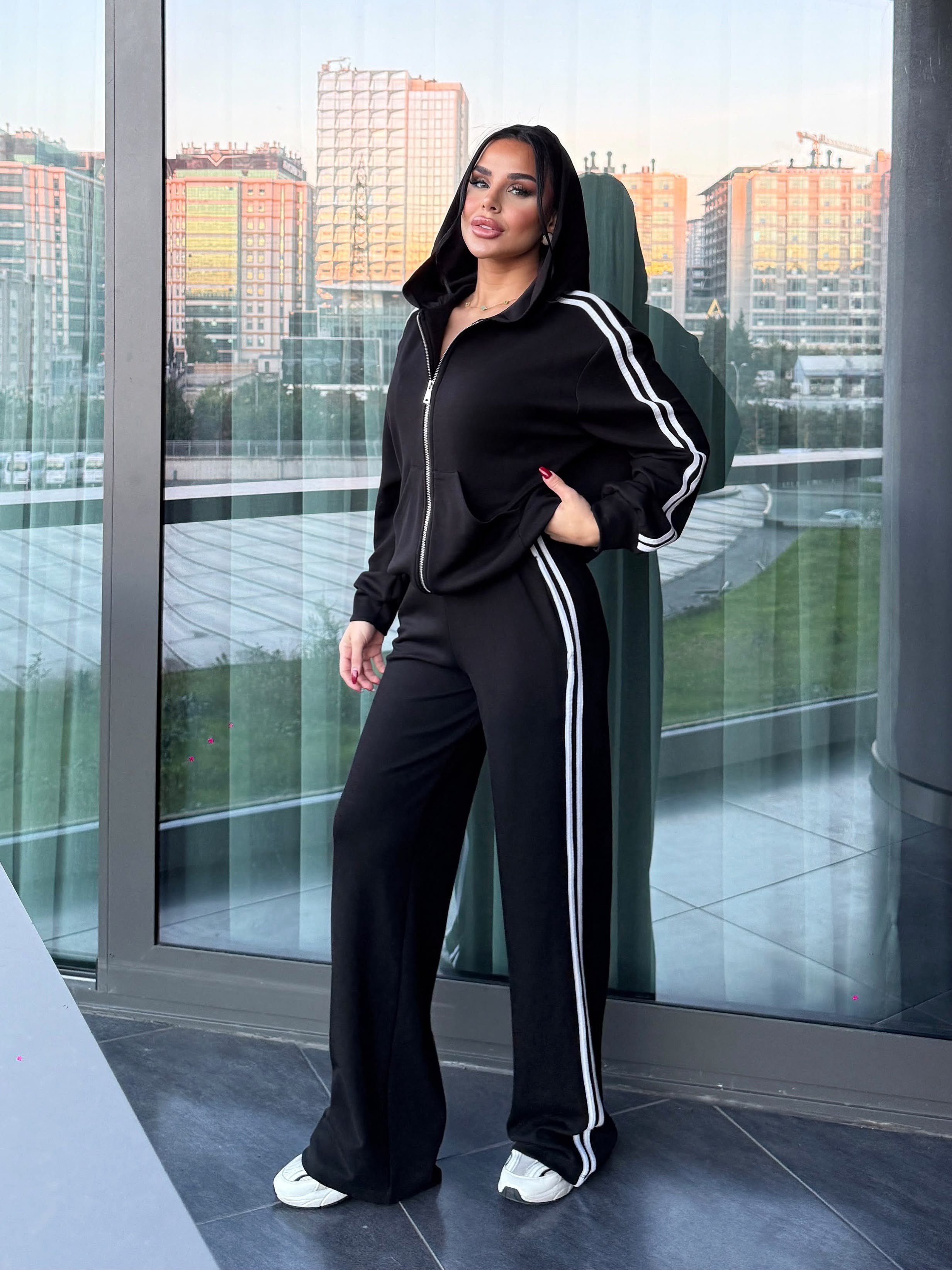 Asfa İkili Spor Takım Siyah