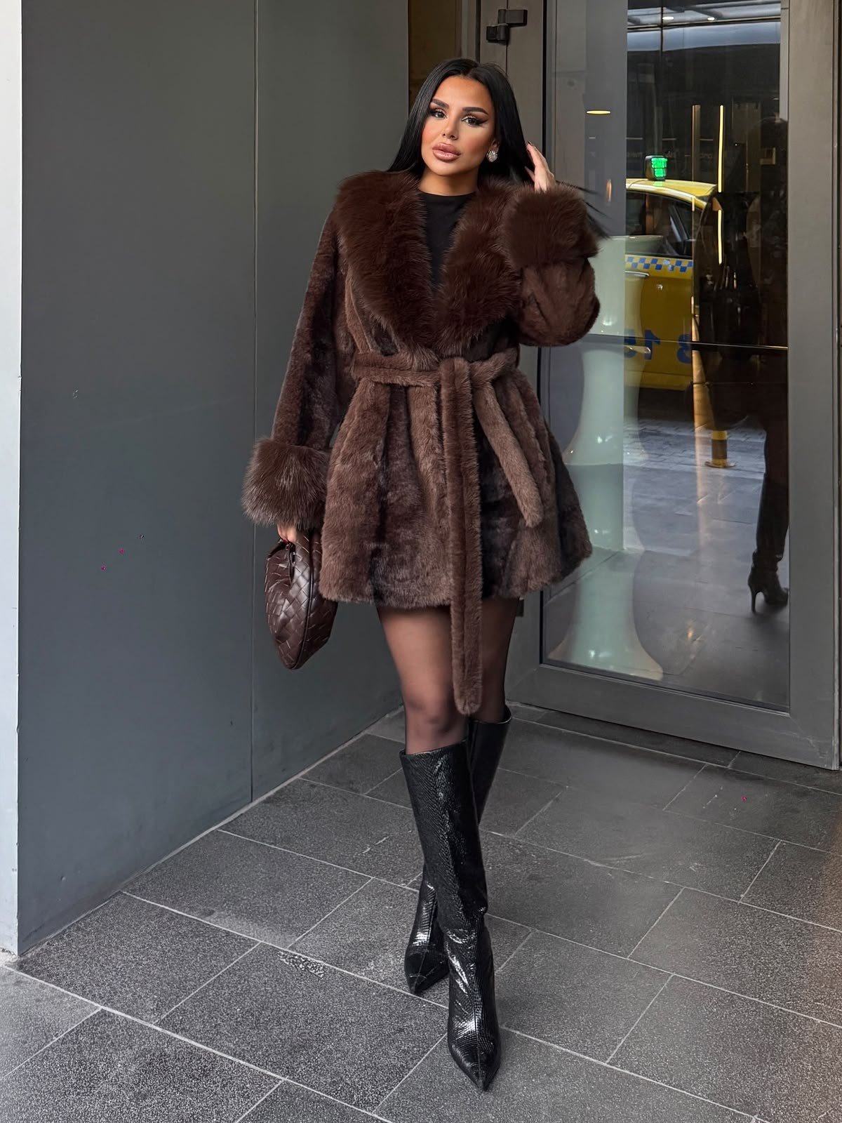 Avies İthal Kürk Kahve