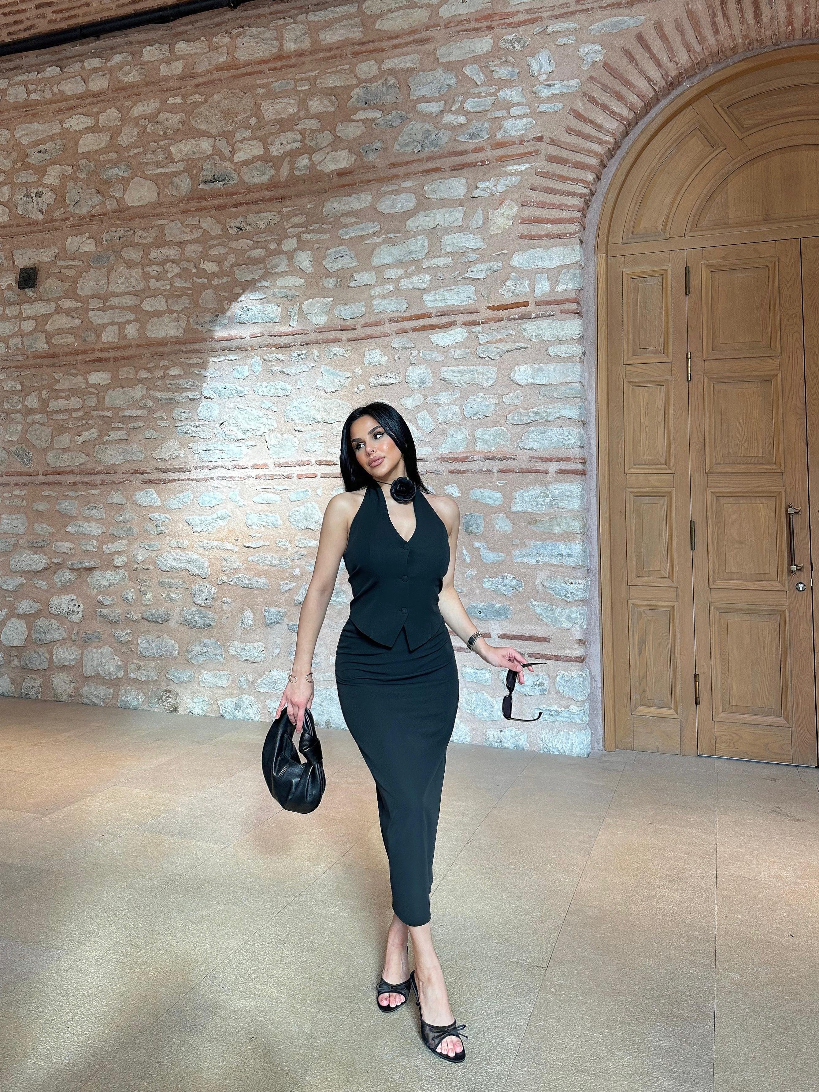 Bizness Üçlü Takım Siyah