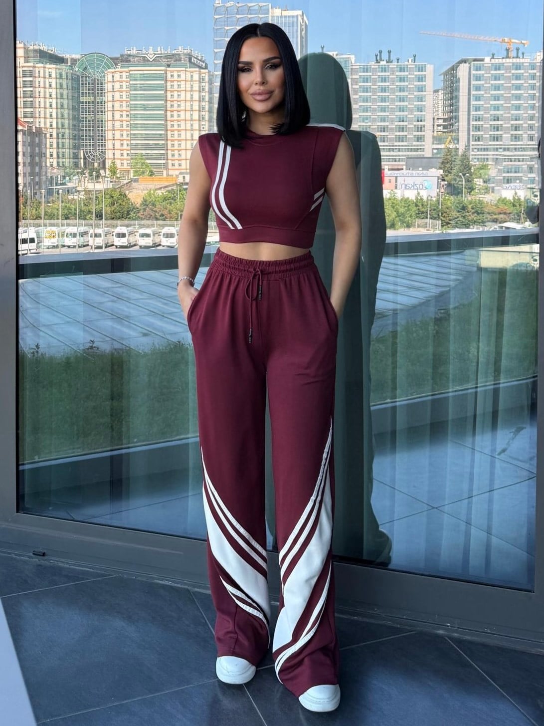 Bossy Spor Takım Bordo